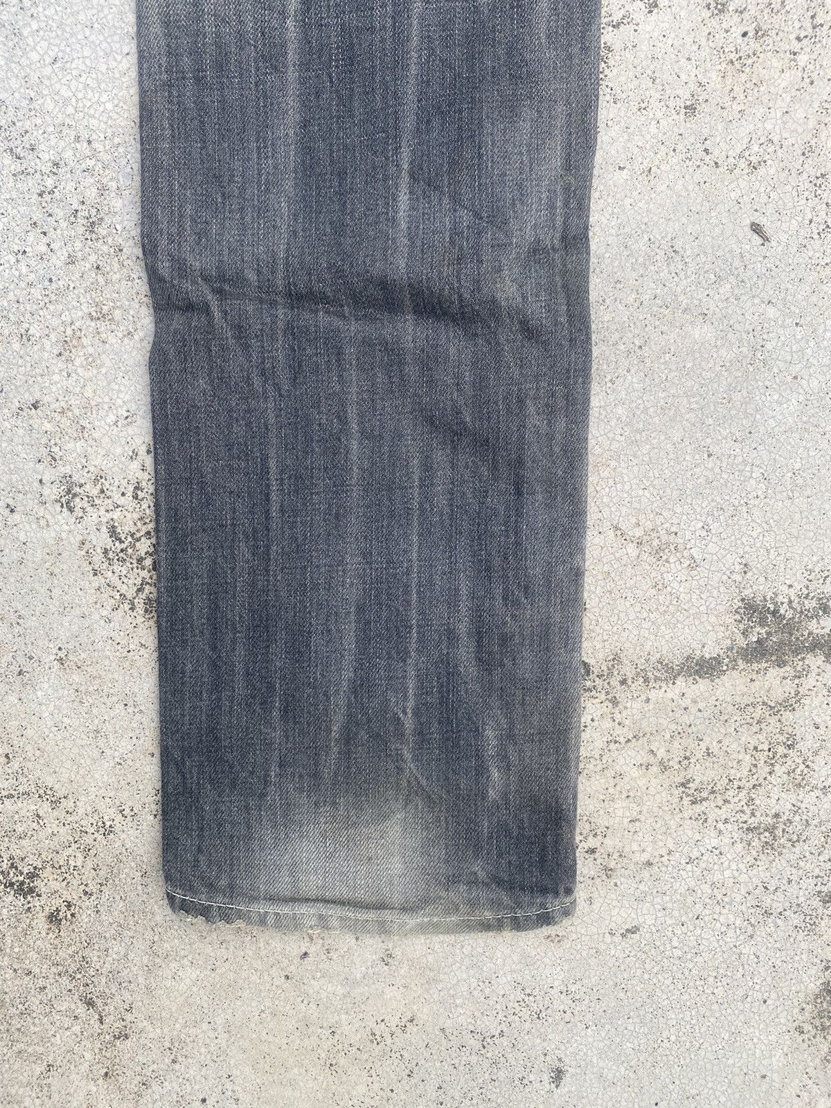 If Six Was Nine × Vanquish Vanquish Distressed Faded Claw Mark Denim Jeans Size US 30 / EU 46 - 22 Thumbnail