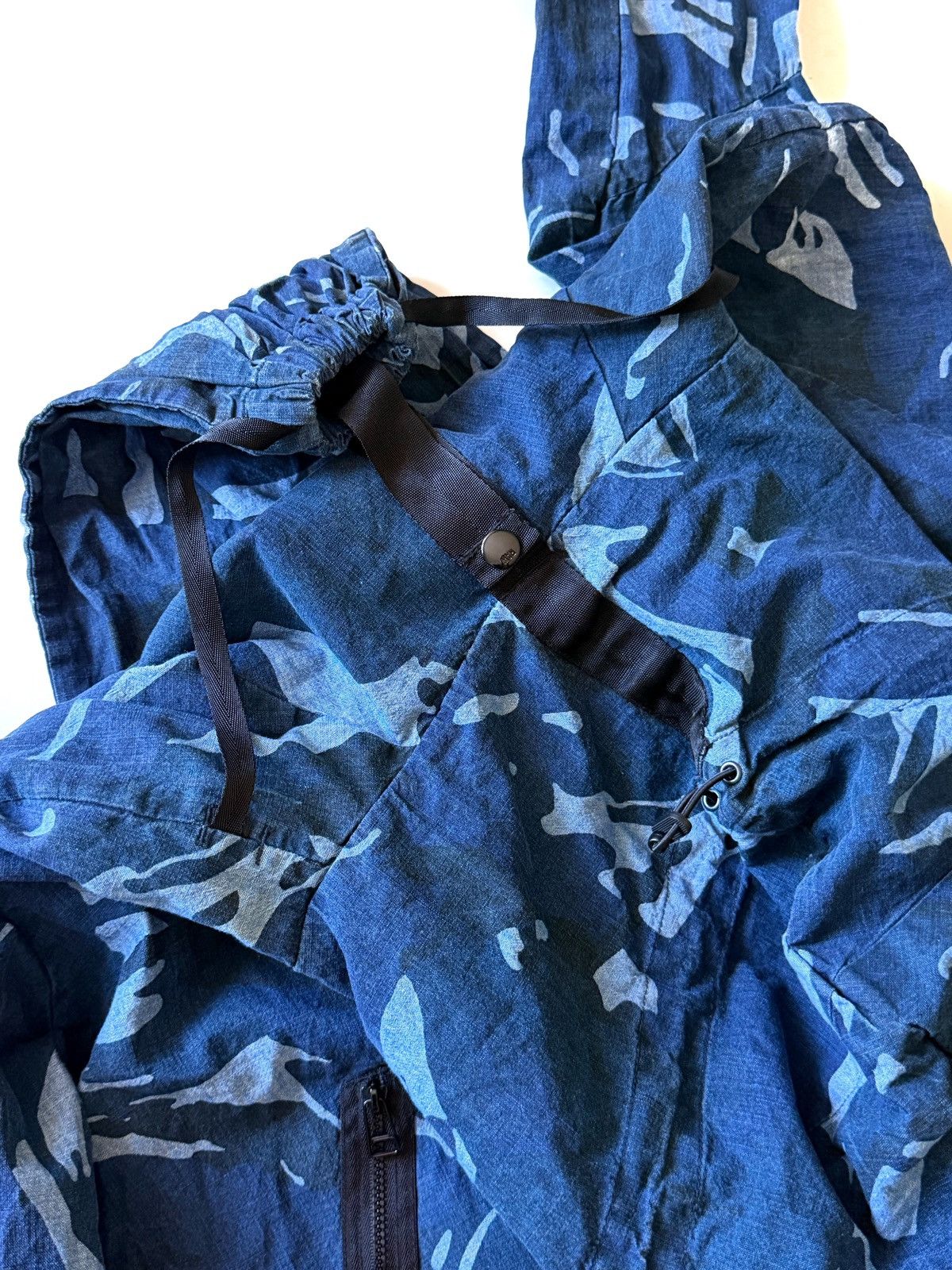 G-Star Men Jacket Windbreaker G-Star Blue Camo Print Size M Size US M / EU 48-50 / 2 - 8 Thumbnail