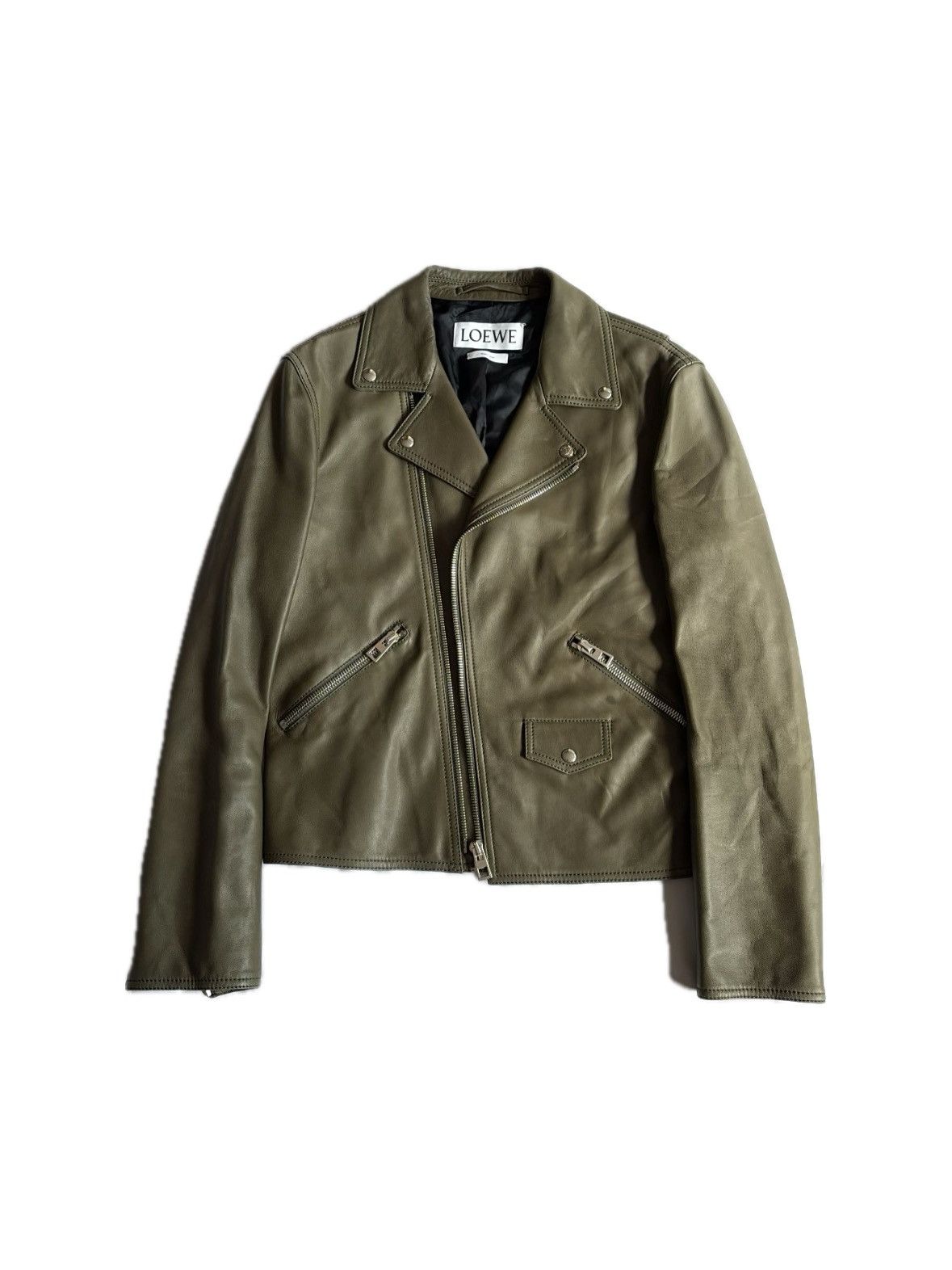 Men's Loewe Leather Jackets | Grailed