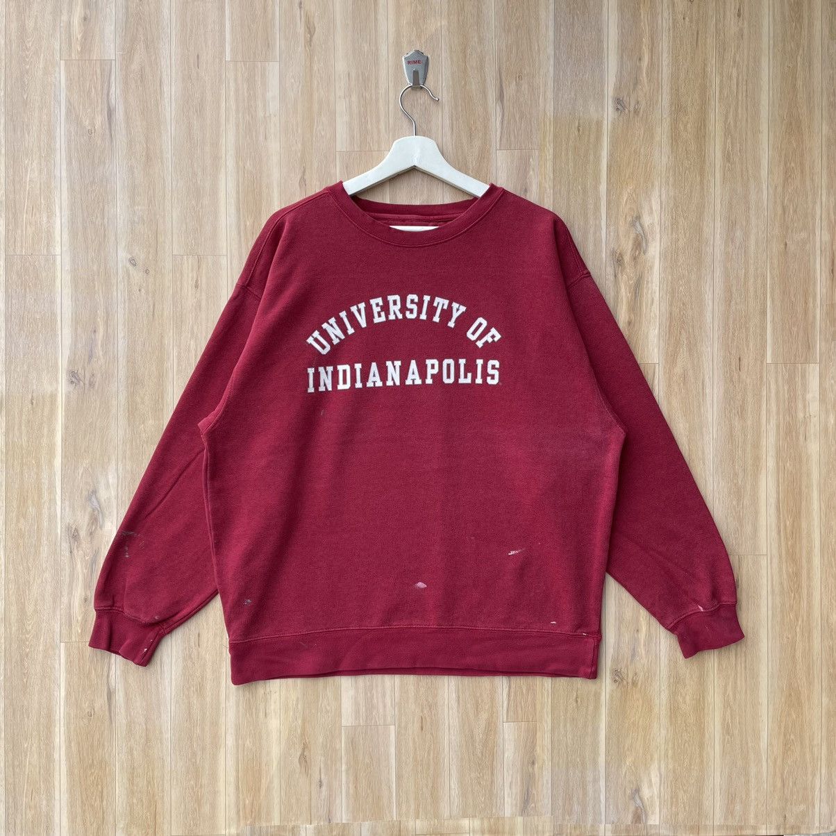 Vintage Vintage The University of Indianapolis Pullover Sweatshirt Size US L / EU 52-54 / 3 - 1 Thumbnail