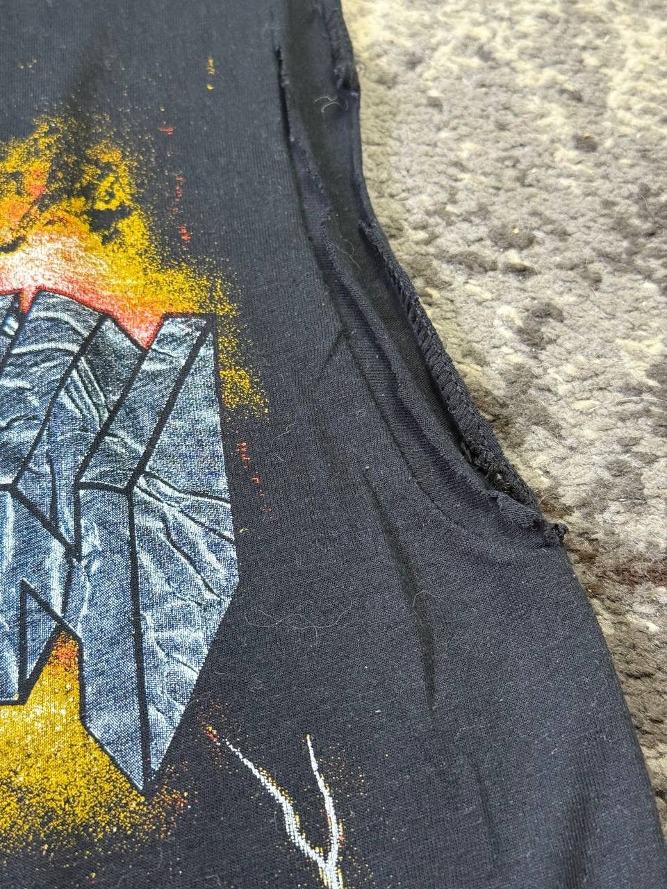 Iron Maiden Vintage y2k Iron Maiden 90 A Real Live One Rock Tour custom Size US M / EU 48-50 / 2 - 3 Thumbnail