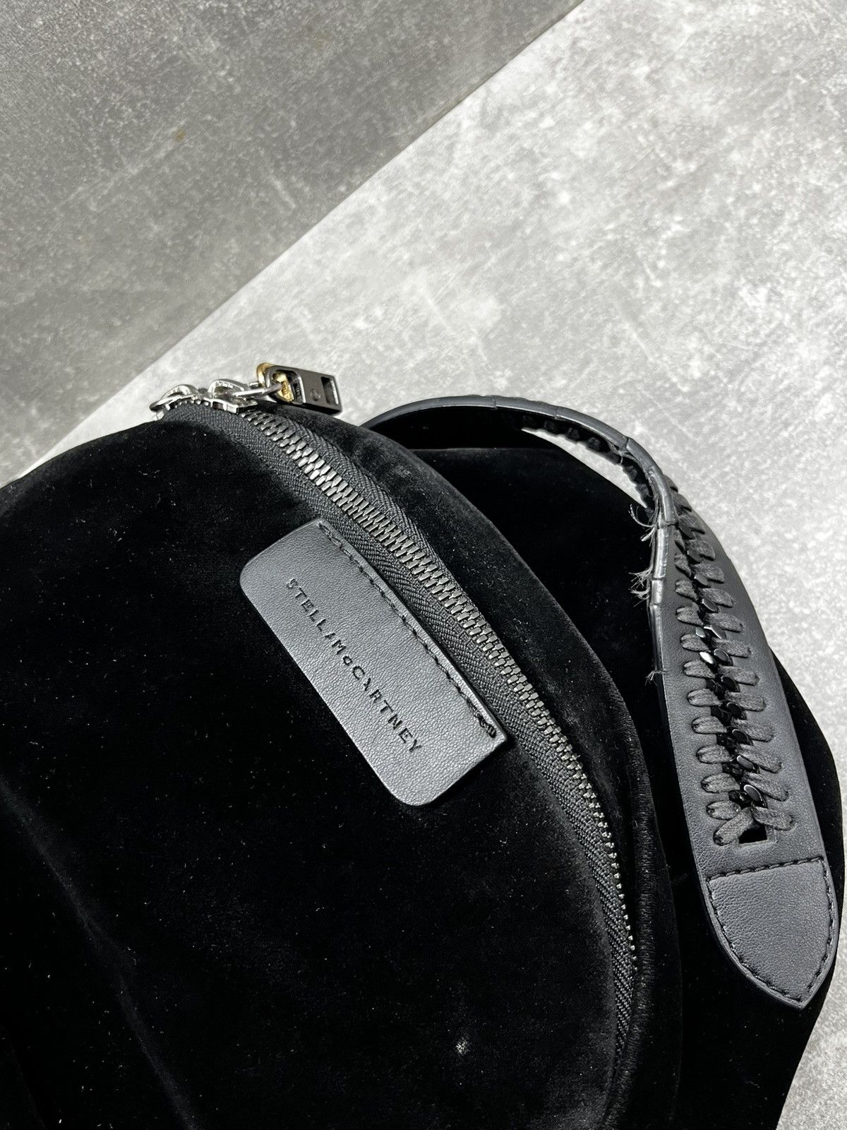 Hysteric Glamour × Stella McCartney STELLA MCCARTNEY Black Velvet bag Size ONE SIZE - 4 Thumbnail