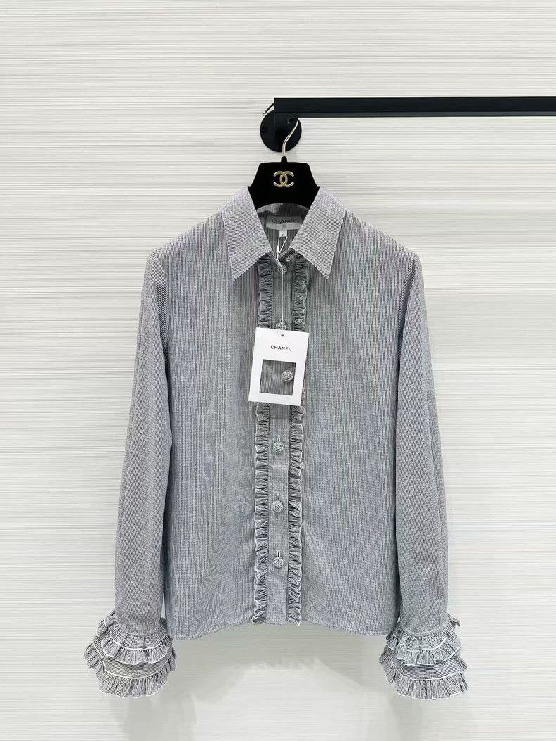 Chanel Chanel 24P spring and summer new wooden ear shirt Size XXS / US 00 / IT 34 - 1 Thumbnail