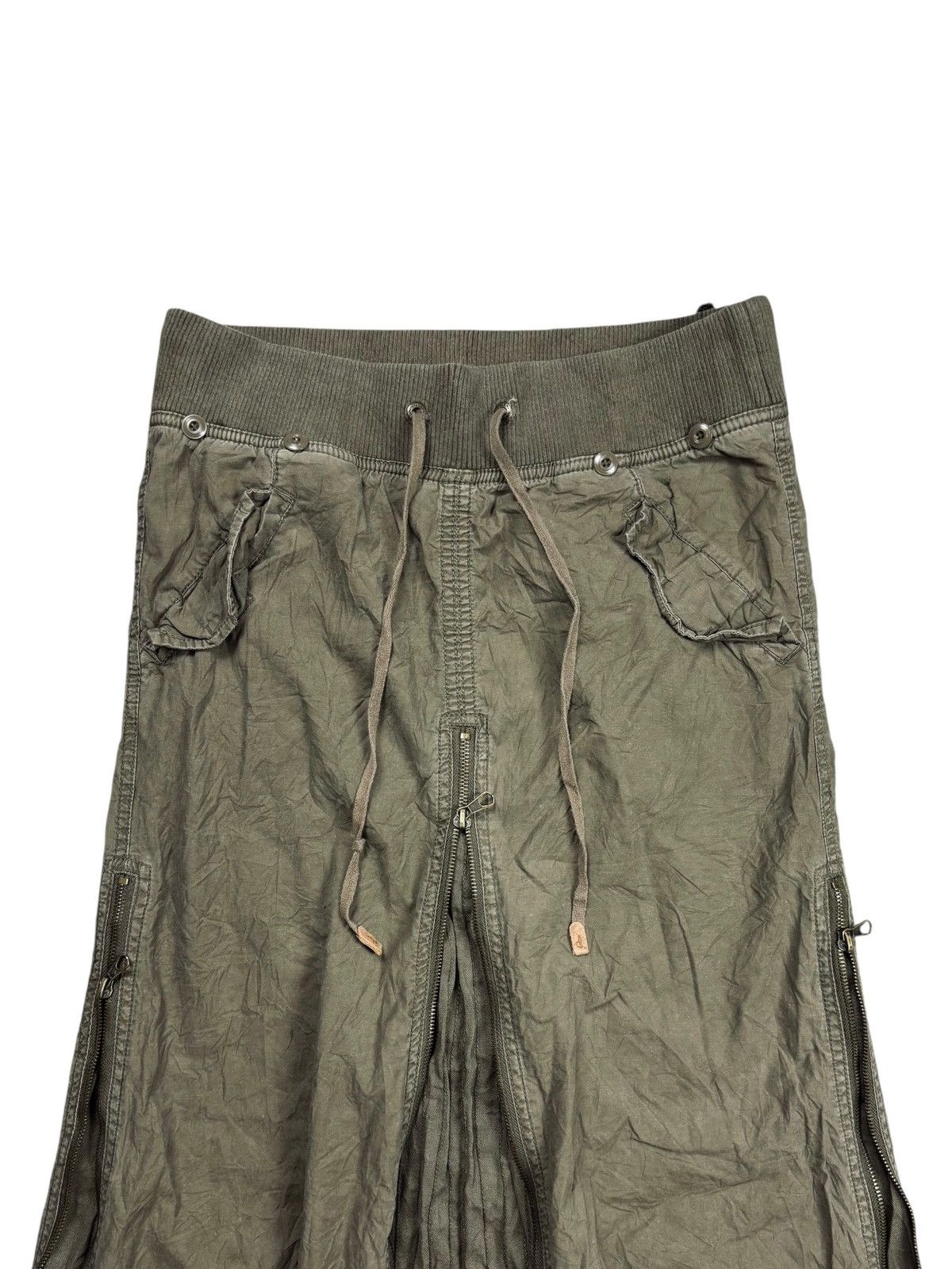 GOA Archive GOA - Multizips Maxi Skirt Size 28" / US 6 / IT 42 - 8 Thumbnail
