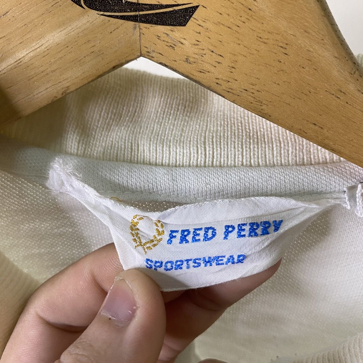 Fred Perry × Vintage Vintage 1990s Fred Perry Sportswear LS Polo Tee Size US S / EU 44-46 / 1 - 3 Thumbnail