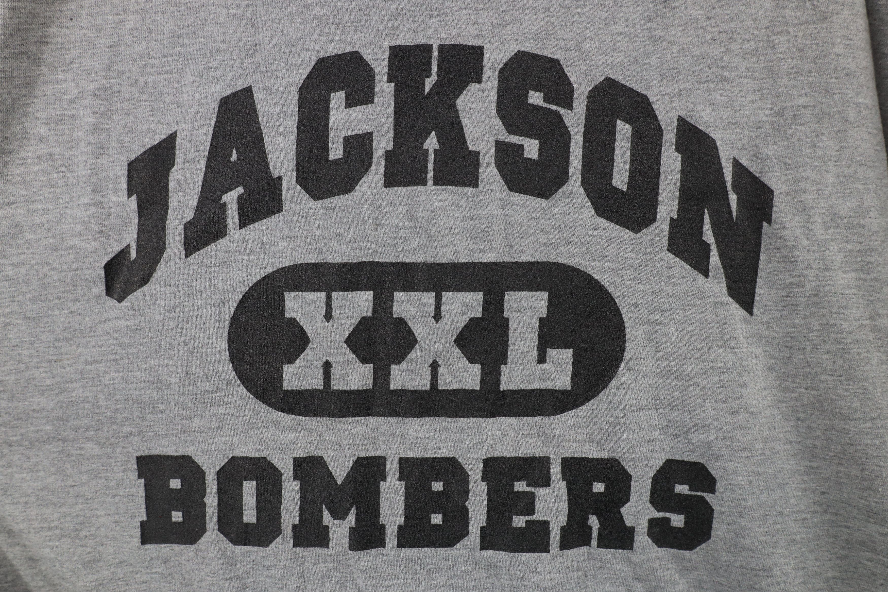 Russell Athletic × Vintage Vintage 90s Russell Athletic Jackson Bombers T-Shirt Size US XL / EU 56 / 4 - 4 Thumbnail