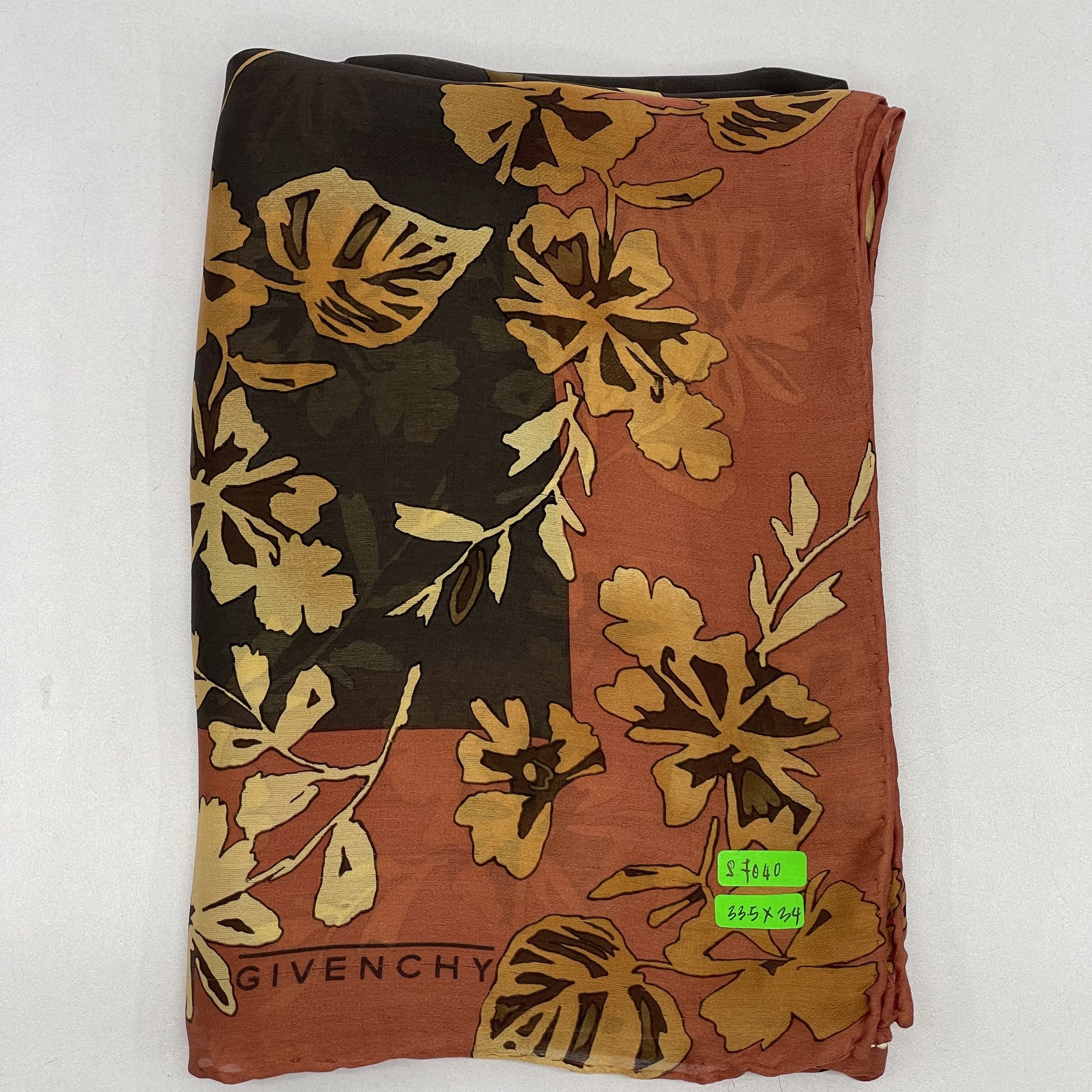 Givenchy Vintage Givenchy Silk Scarf - S7040 Size ONE SIZE - 11 Thumbnail