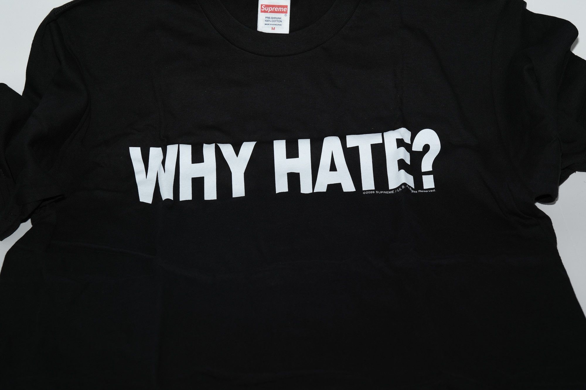 Supreme Supreme Wish Tee Tshirt (Black) SS26 Medium In Hand | Grailed