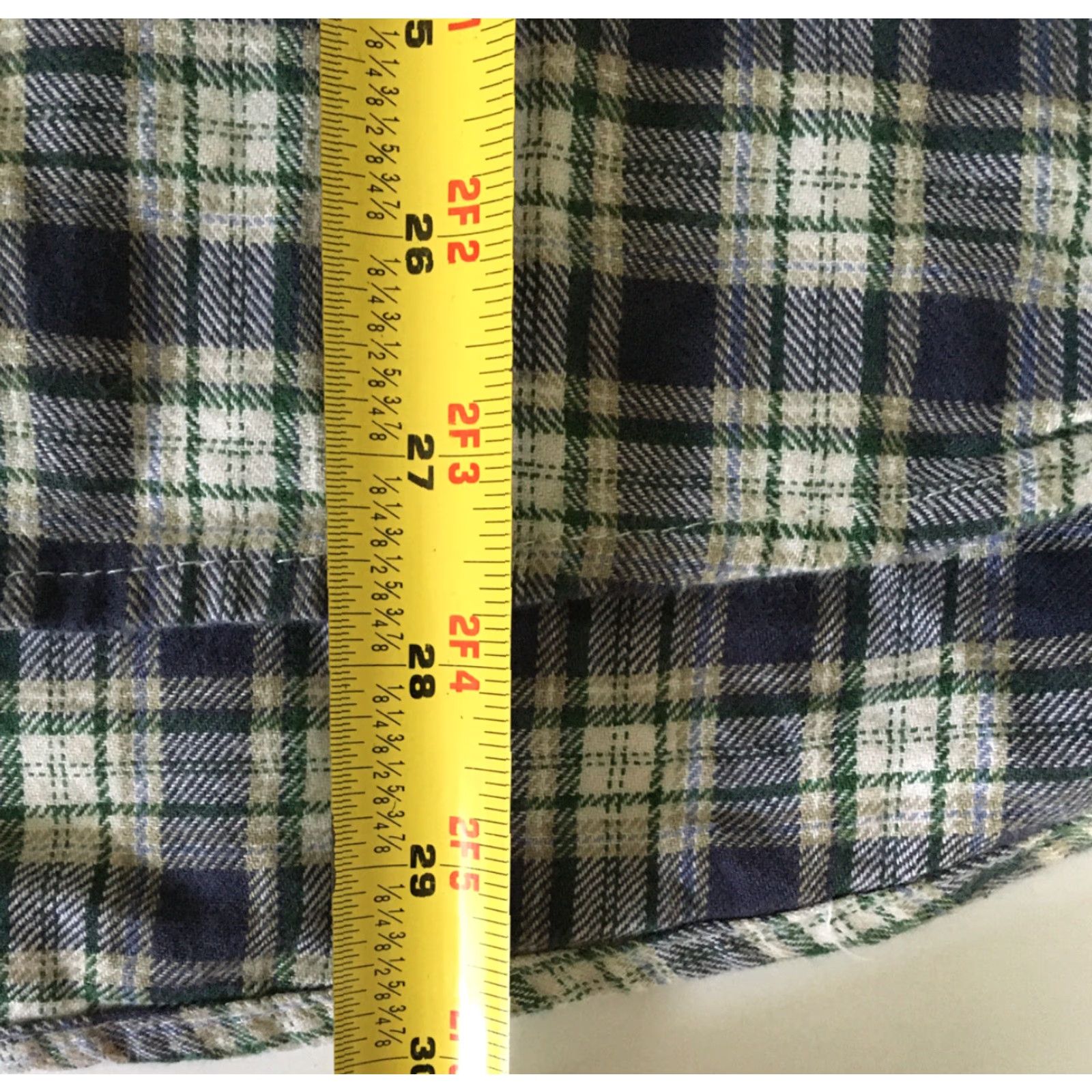 Wrangler Wrangler Men’s Long Sleeve Shirt 2XL Button Up Plaid Gray Green Western Pockets Casual Vintage: No Size US XXL / EU 58 / 5 - 5 Thumbnail