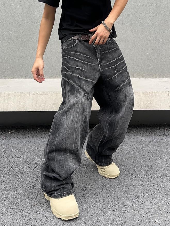 Japanese Brand (QUALITY) Opium Japanese streetwear inspired black jeans Size US 36 / EU 52 - 1 Thumbnail