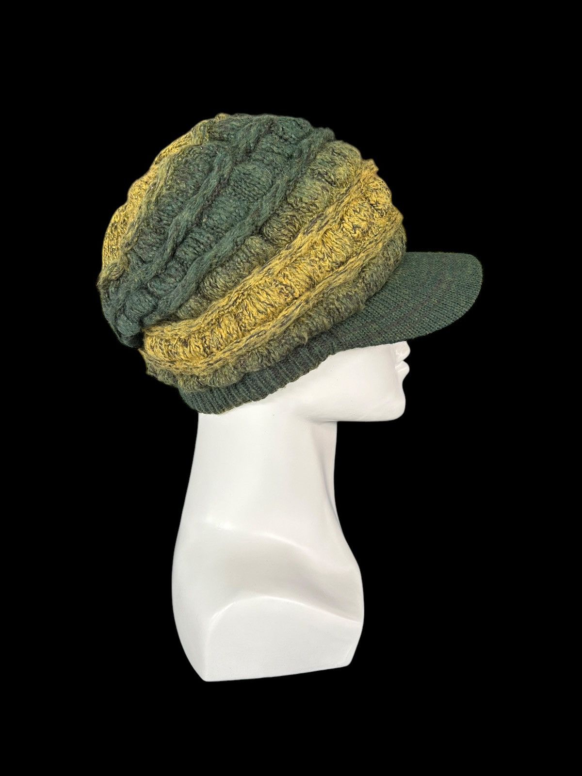 Japanese Brand × Kapital × Vintage Crochet Knitted Japanese Hats Rare 🎌☠️🎌☠️ Size ONE SIZE - 4 Thumbnail