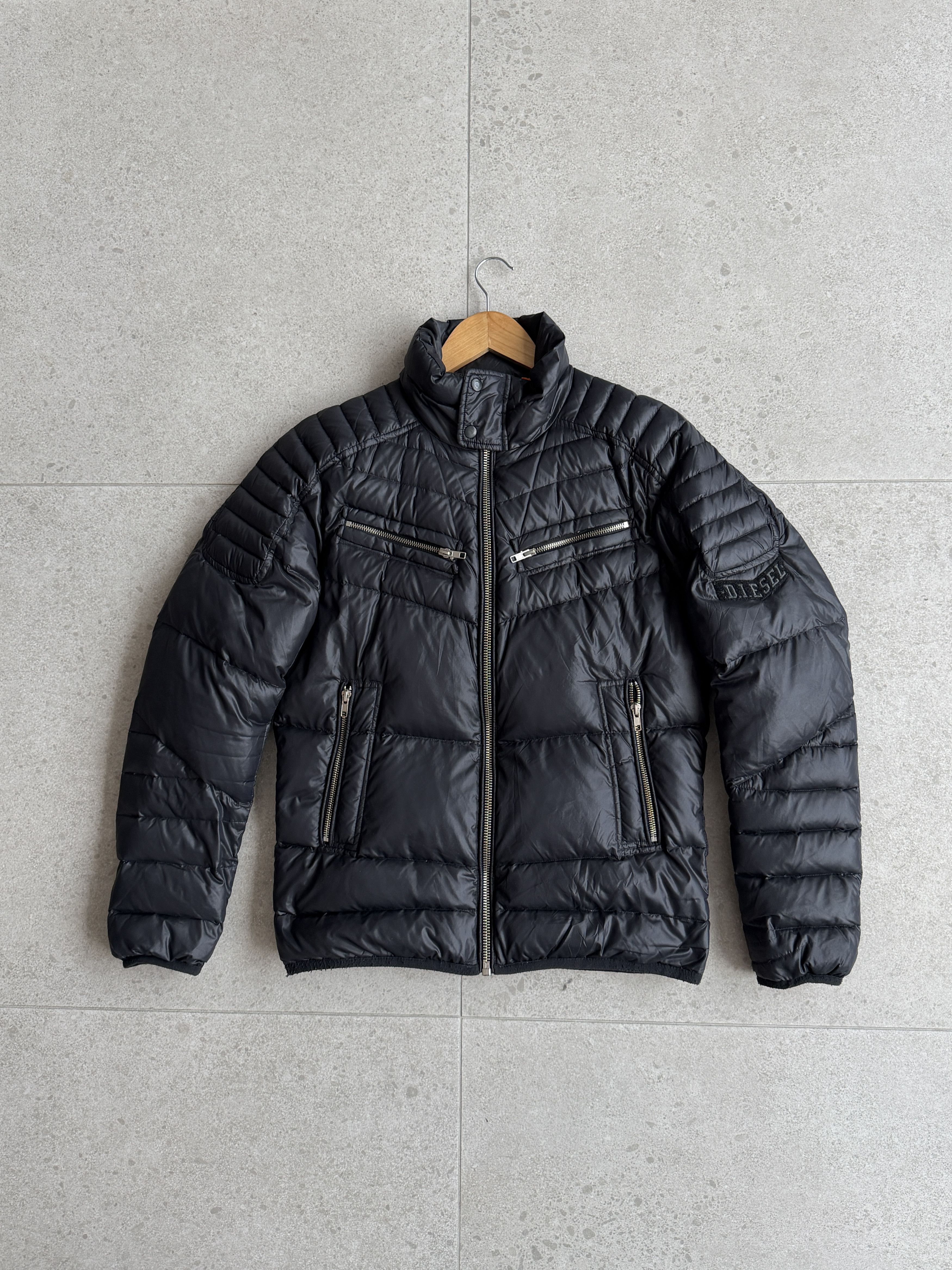 Diesel diesel vintage down jacket size M y2k black Size US M / EU 48-50 / 2 - 10 Thumbnail