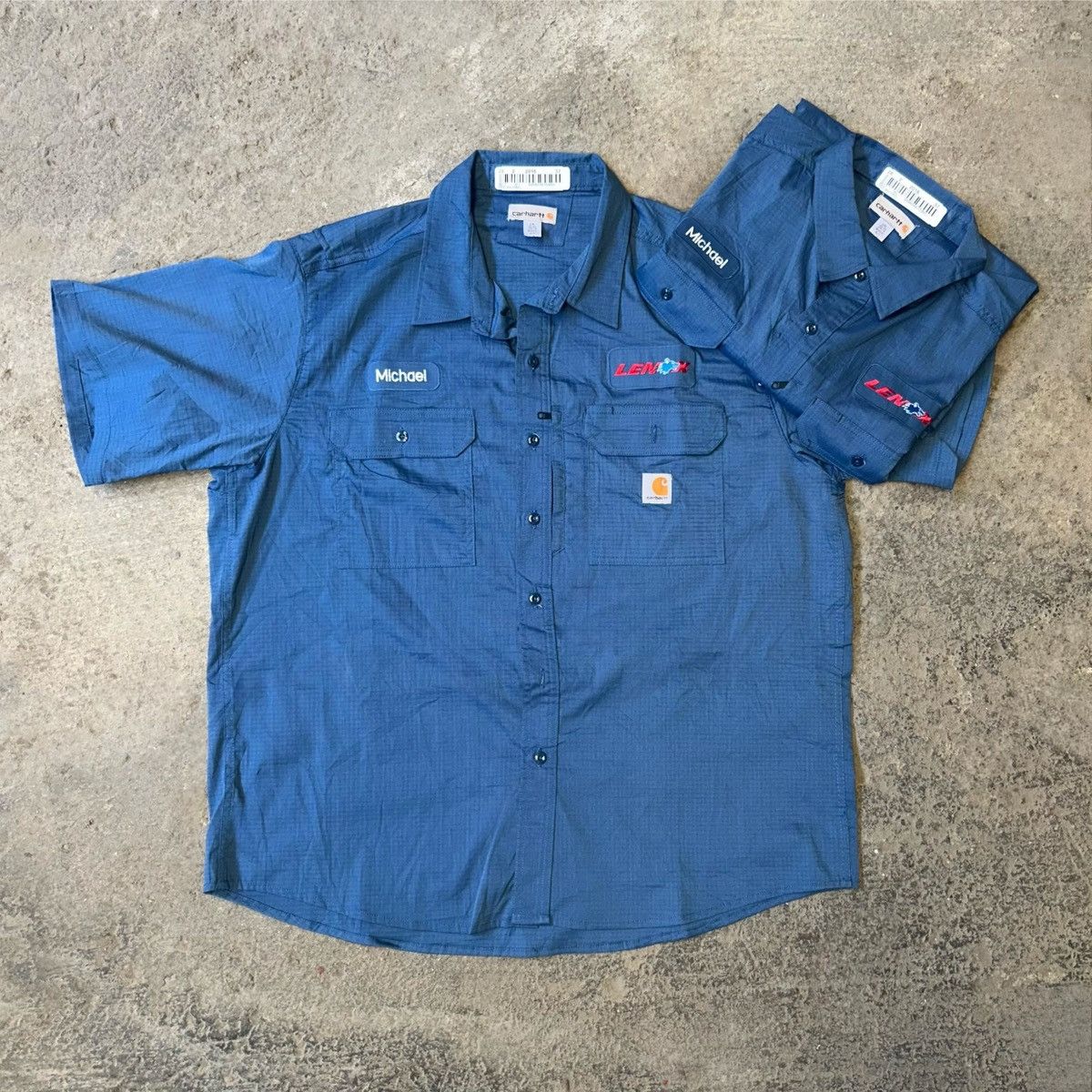 Carhartt × Carhartt Wip 2016 Carhartt LenoxTools Michael Work Shirt Size US XXL / EU 58 / 5 - 1 Thumbnail