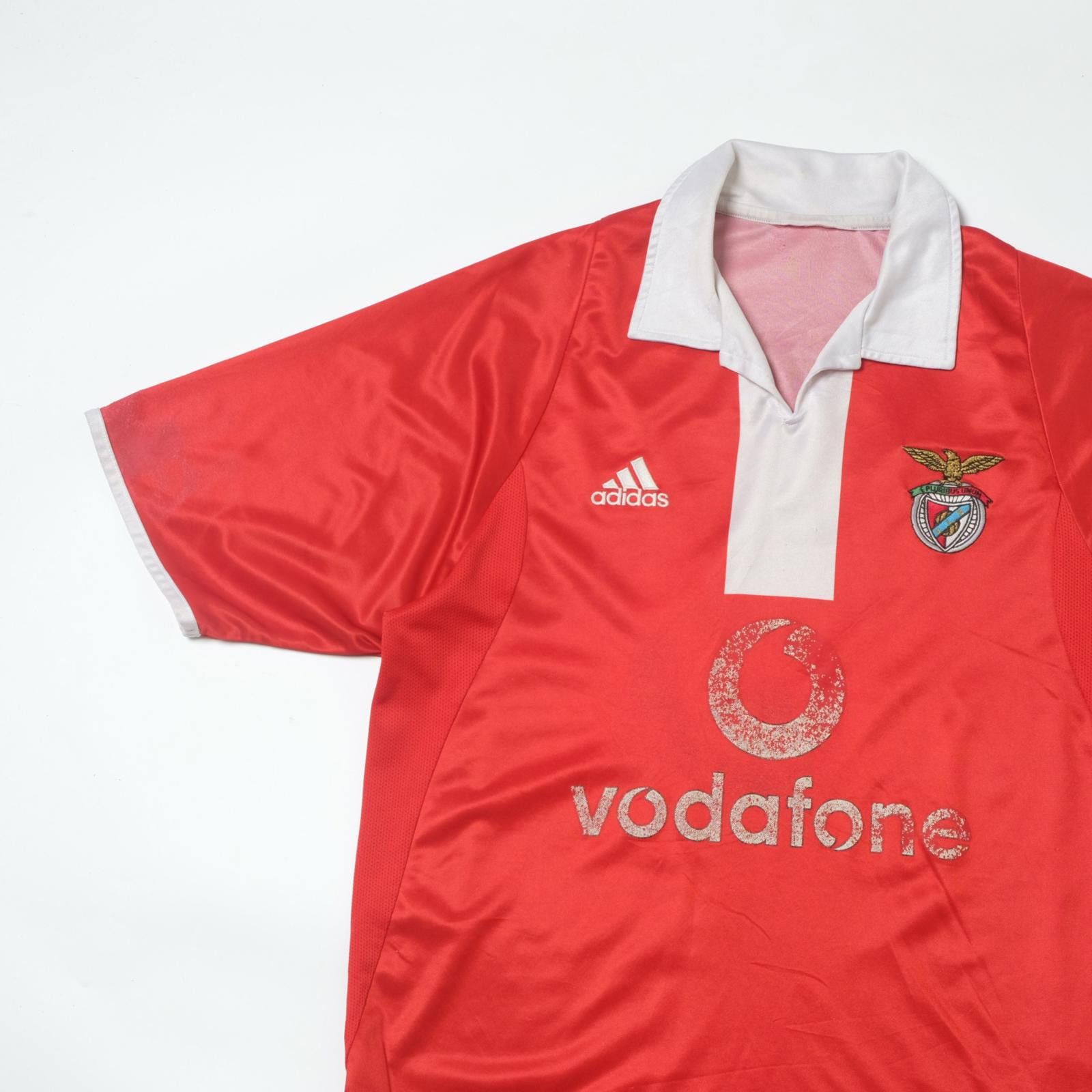 Adidas 2004/05 Benfica Home Shirt Adidas (M) Size US M / EU 48-50 / 2 - 3 Thumbnail