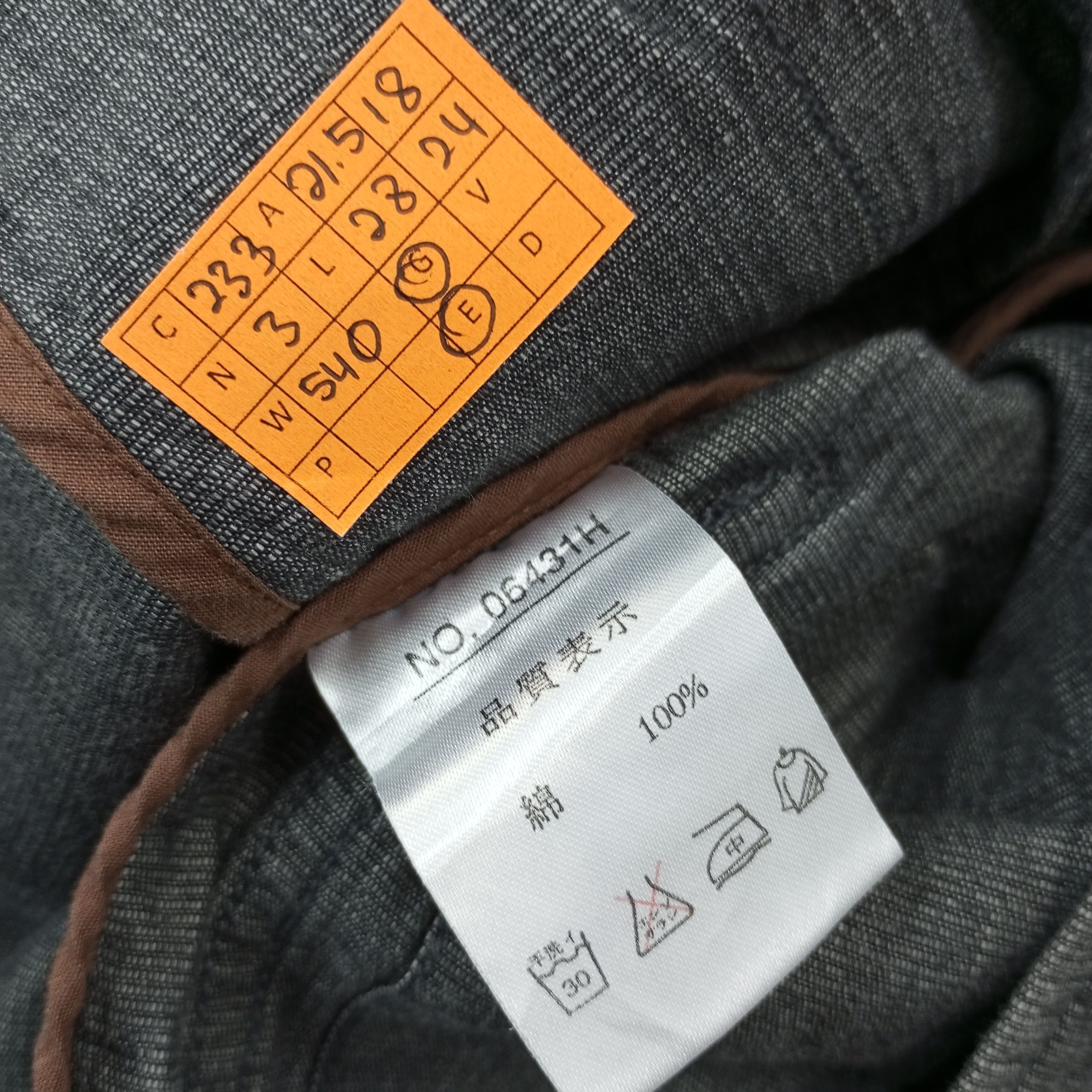 Yohji Yamamoto Sacsny Ysaccs by Yohji Yamamoto Custom Jacket c233n3 Size US M / EU 48-50 / 2 - 7 Thumbnail