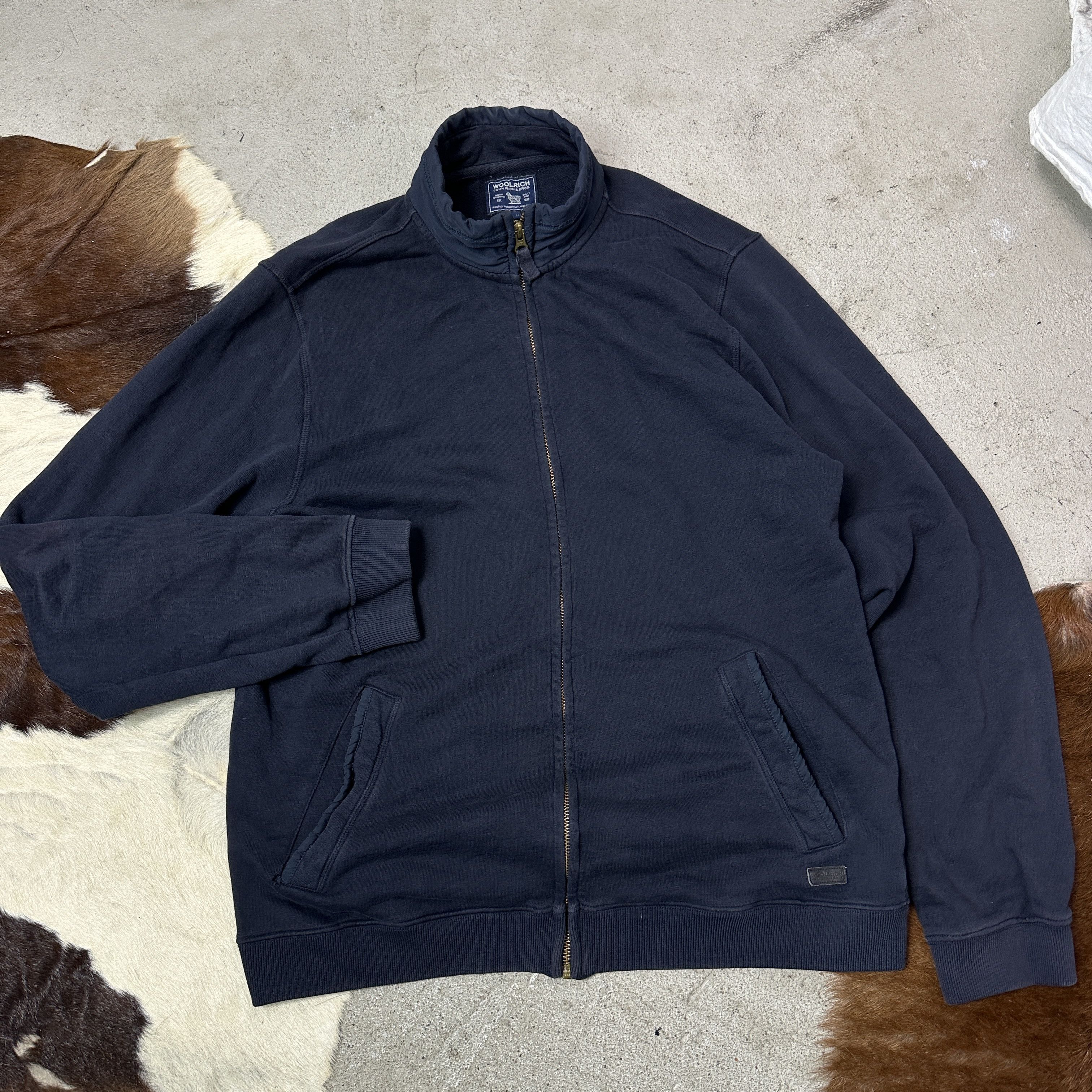 Woolrich Woolen Mills Vintage Streetwear Woolrich Zip Up Sweatshirt Y2K Size US M / EU 48-50 / 2 - 3 Thumbnail