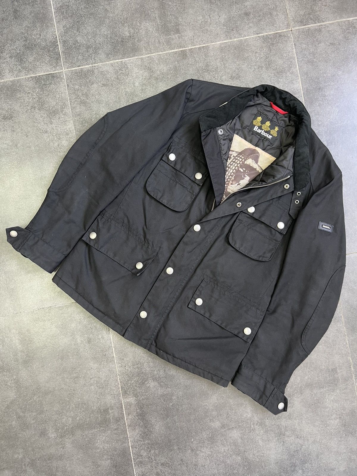 Barbour × Vintage Barbour International Waxed Jacket Size US S / EU 44-46 / 1 - 1 Thumbnail