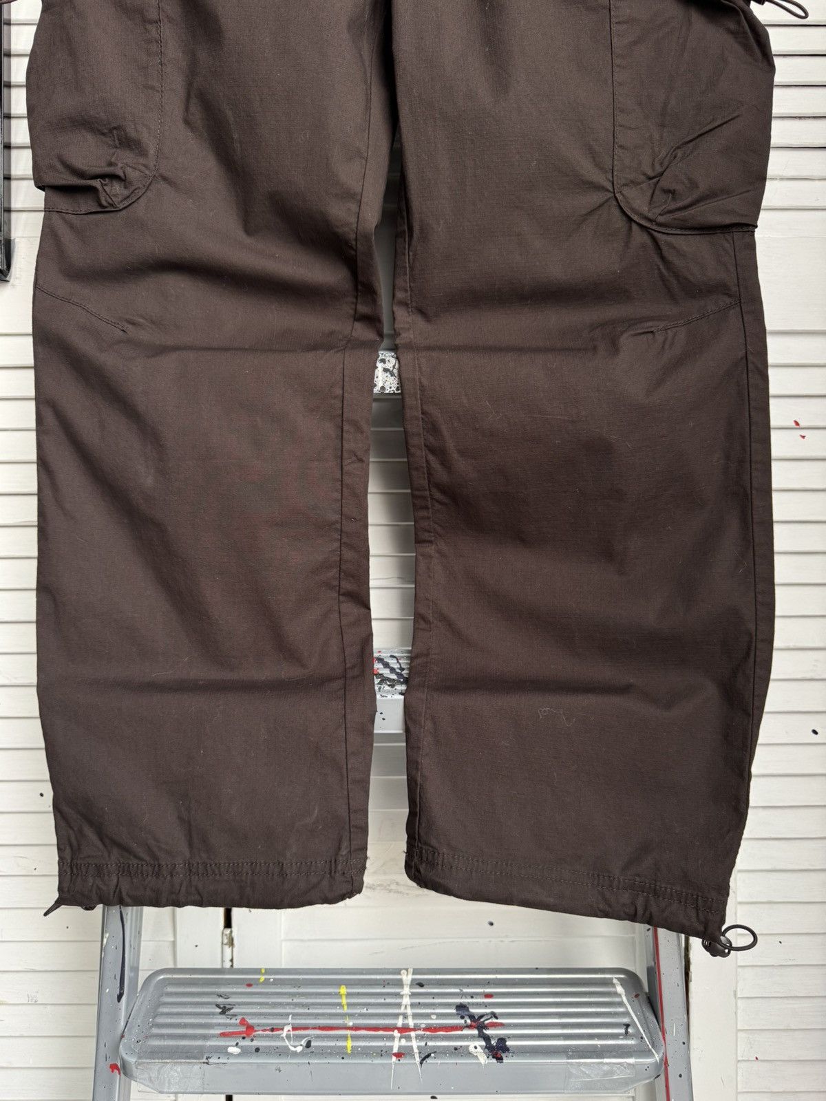 Other 4F Cargo Pants Regular Fit Brown Outdoor Hiking Utility Size US 34 / EU 50 - 3 Thumbnail
