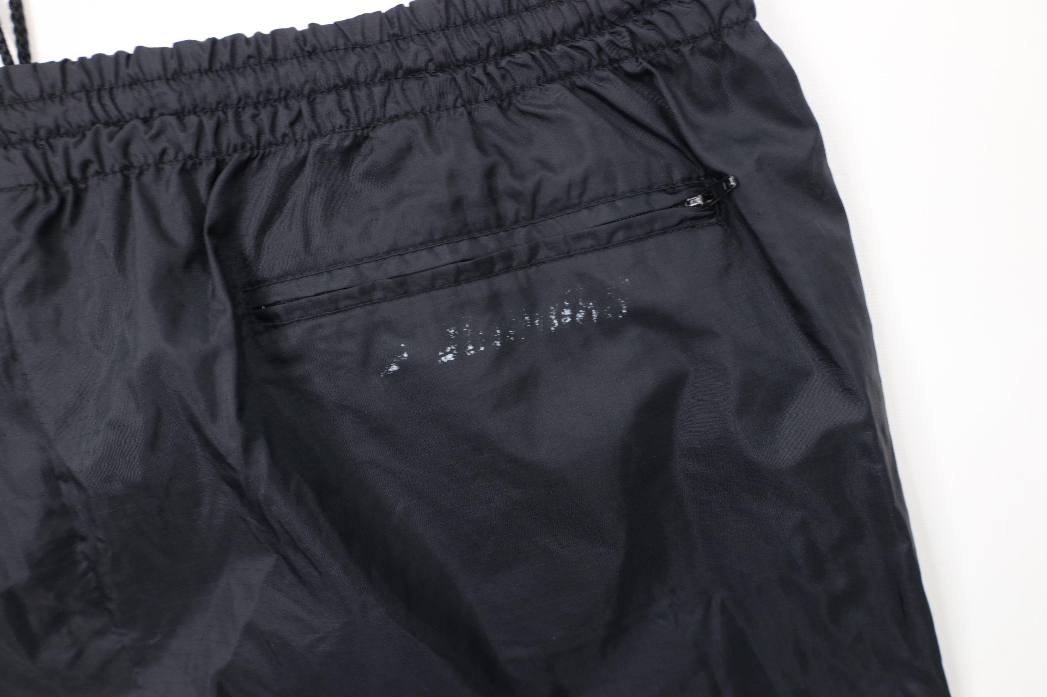 Brooks Vintage 90s Brooks Running Wide Leg Windbreaker Pants Black Size US 38 / EU 54 - 14 Thumbnail