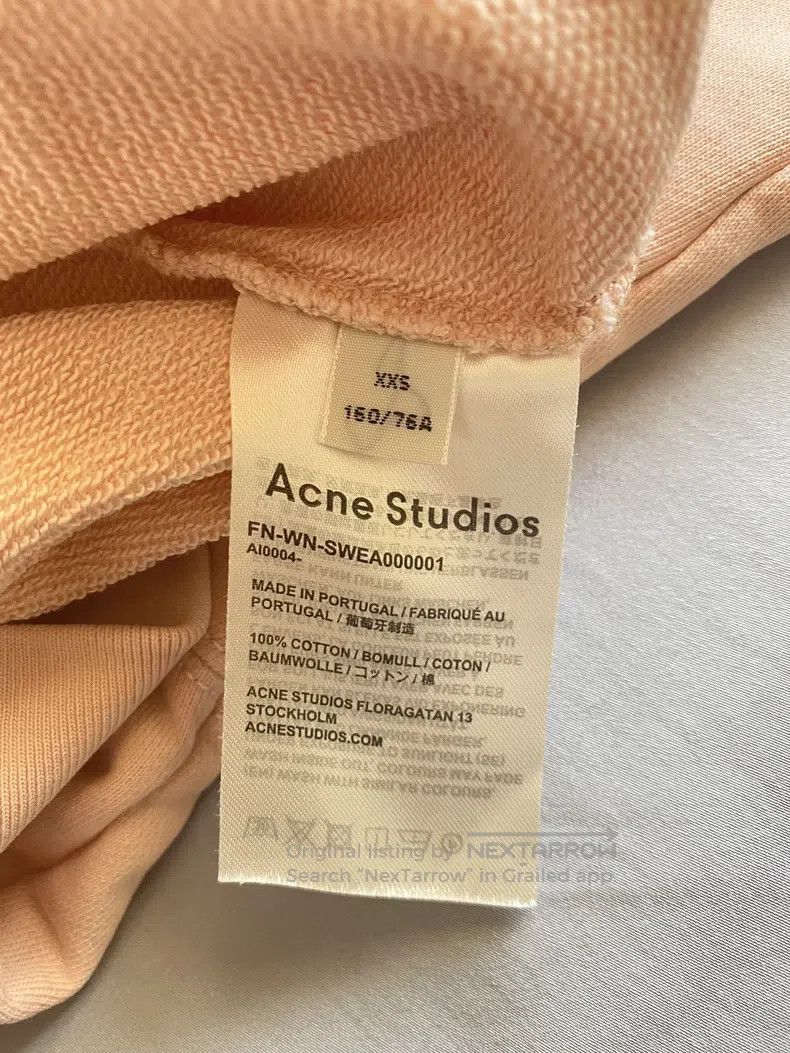 Acne Studios Acne Studios Pullover Hoodie Size XXS / US 00 / IT 34 - 2 Thumbnail