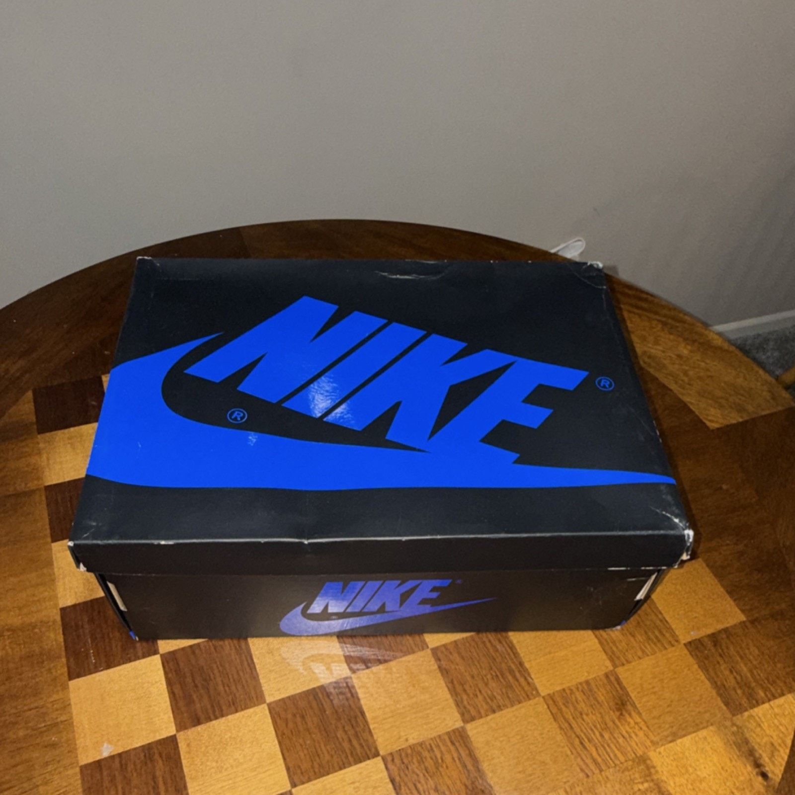 Nike Air Jordan 1 Retro High OG Royal Black Blue Men’s 11.5 OGbox Size US 11.5 / EU 44-45 - 8 Thumbnail