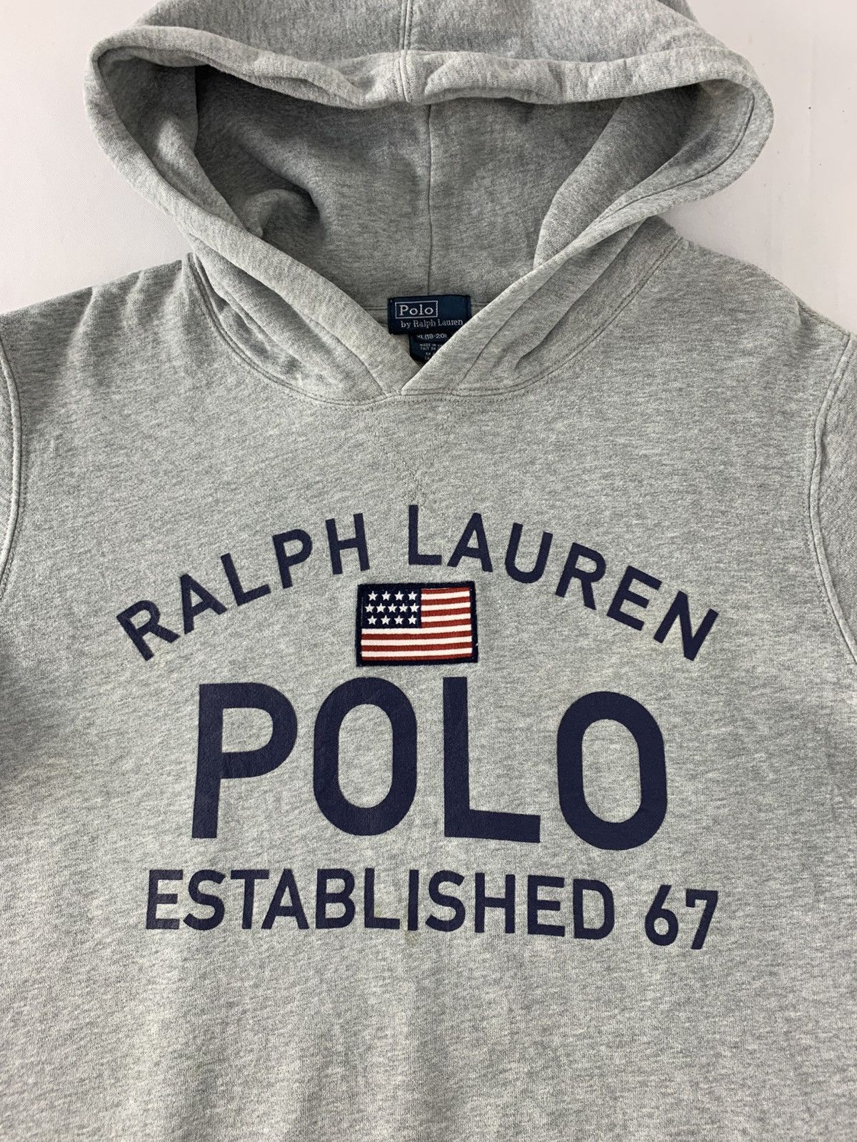 Polo Ralph Lauren Polo by Ralph Lauren Hoodies Big Front Pocket Printed Size XL / US 12-14 / IT 48-50 - 4 Thumbnail