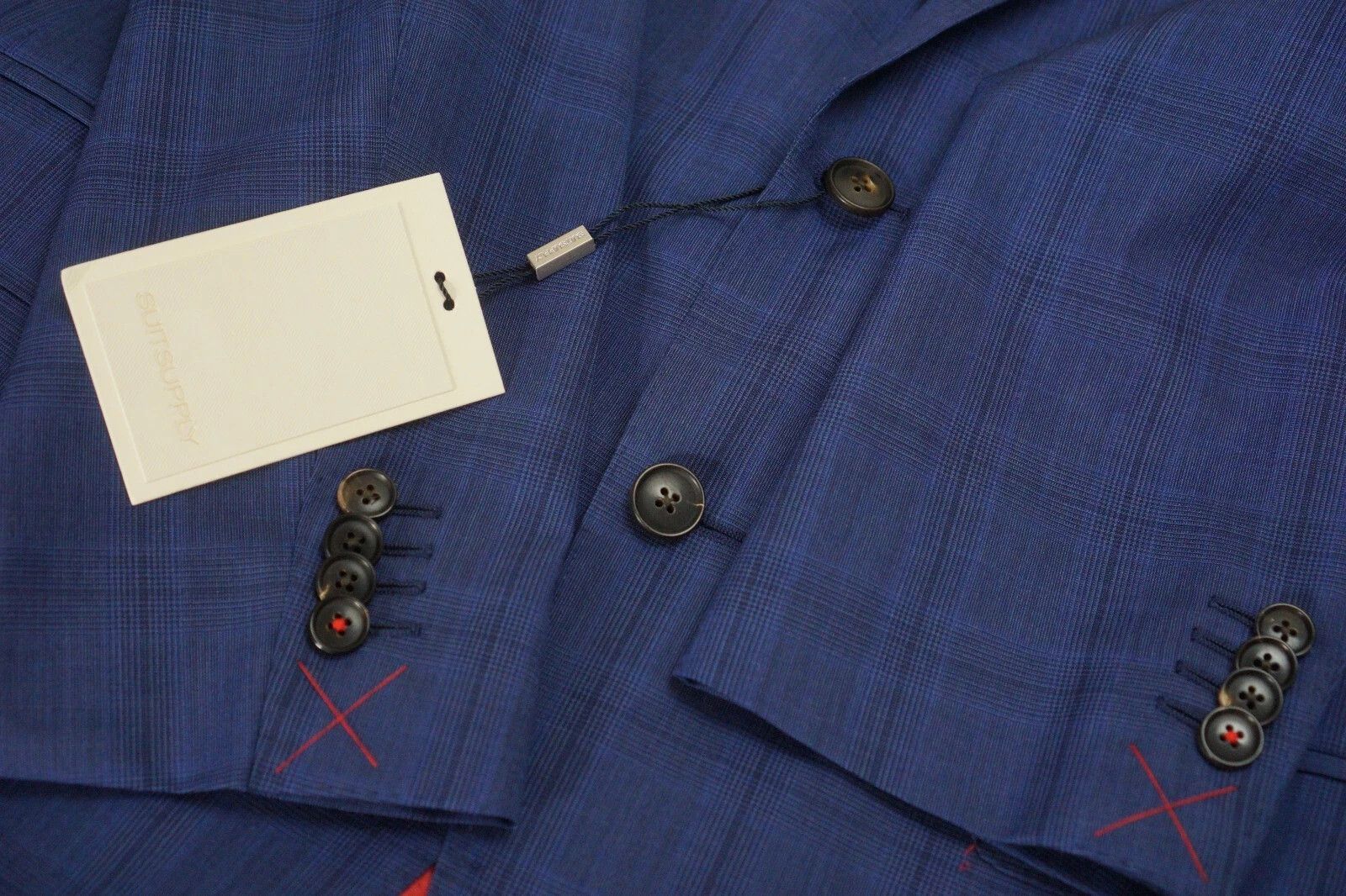 Suitsupply Men Suitsupply Suit Wool Sienna Wool S130 Carlo Barbera US42 Size 42R - 5 Thumbnail