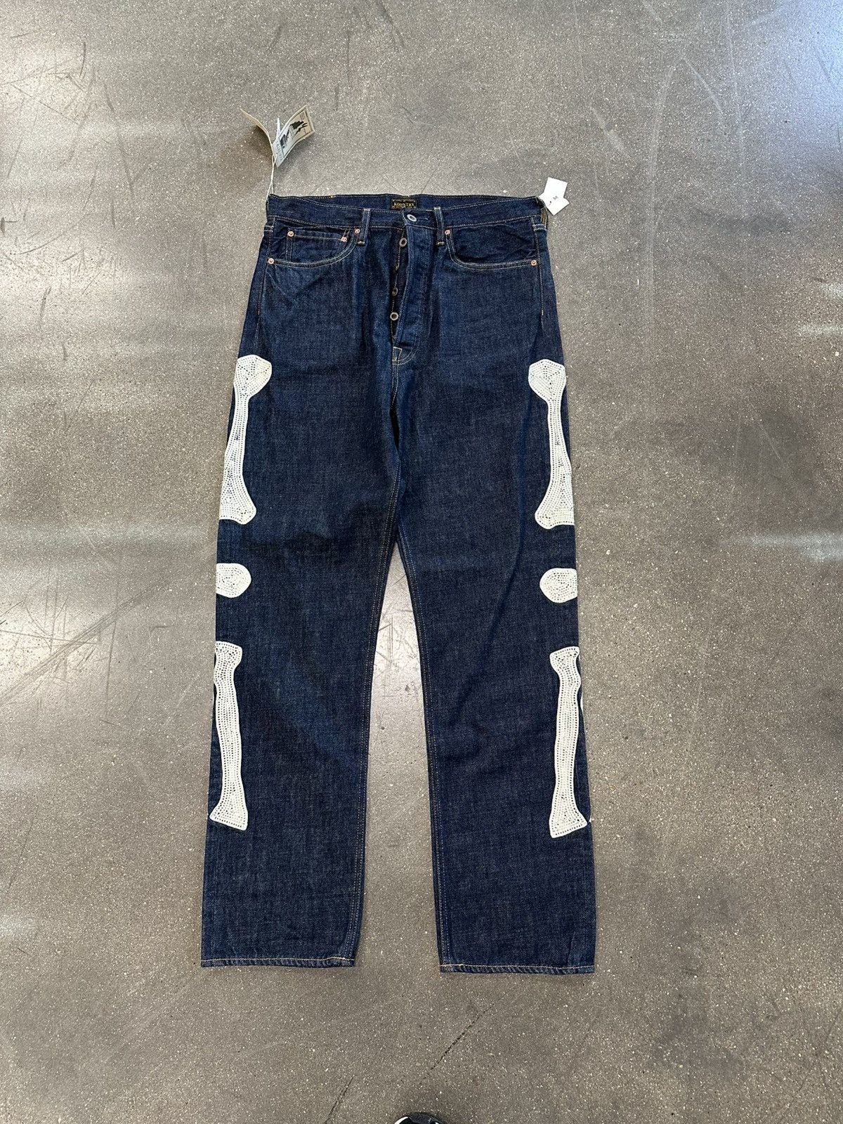 Kapital Kapital Bones Denim Jeans Indigo Size US 38 / EU 54 - 1 Thumbnail
