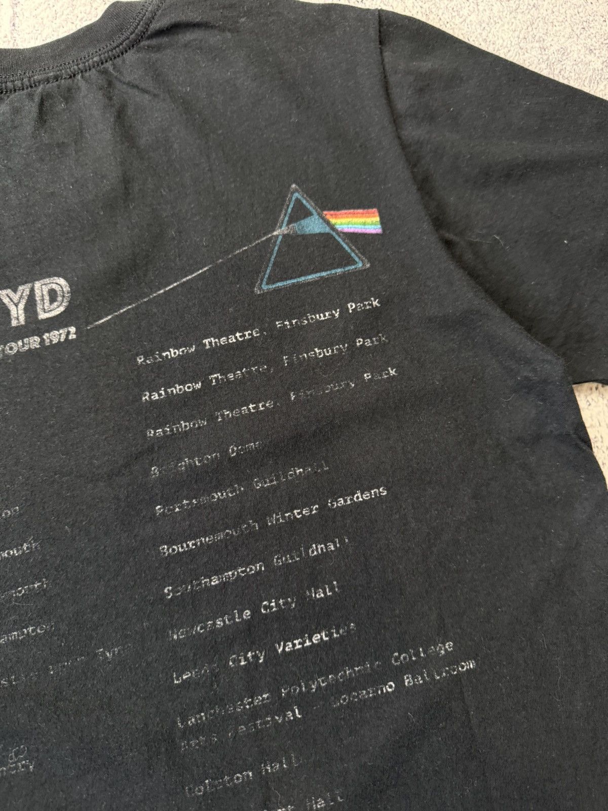 Band Tees Vintage Pink Floyd T-Shirts The Dark Side of the moon 1971s Size US S / EU 44-46 / 1 - 16 Thumbnail