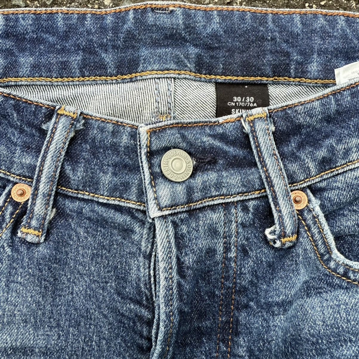 Japanese Brand VINTAGE & DENIM SLIM FIT BUTTONFLY JEANS PANTS Size US 30 / EU 46 - 6 Thumbnail