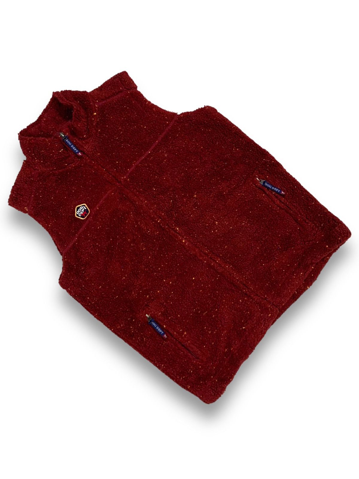 Japanese Brand Japanese Brand Dog Dept. Deep Pile Fleece Tiny Polkadot Vest Size US M / EU 48-50 / 2 - 4 Thumbnail
