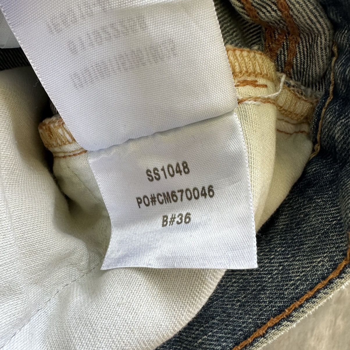 Vintage Abercrombie & Fitch Faded Distress Denim Jean Pant