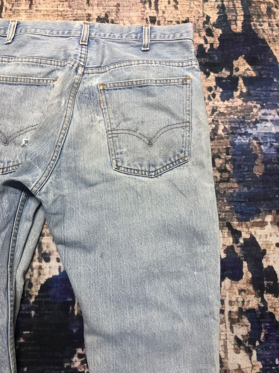 Levi's Vintage Levi's Button 31 Jeans Pants Distressed Faded Size US 31 - 9 Thumbnail