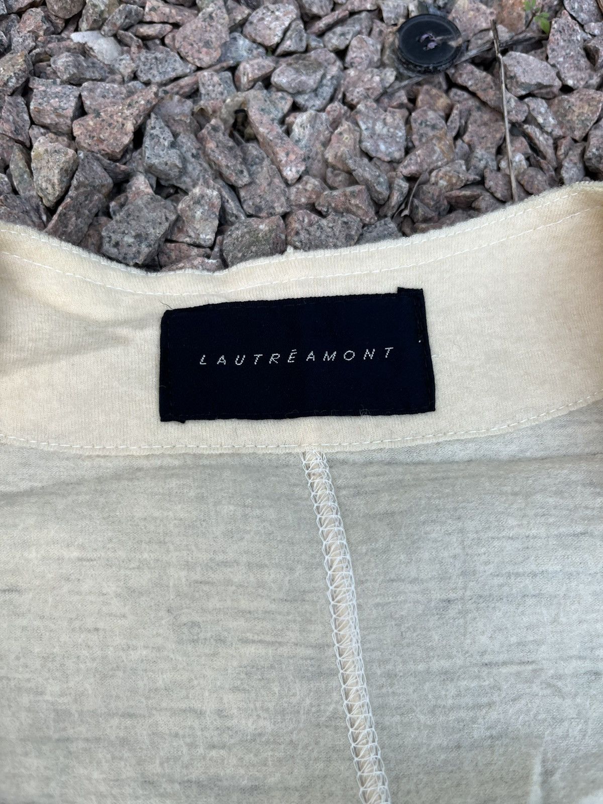 Japanese Brand Japanese Designer Lautreamont Light Yellow Wool Outerwear Size US L / EU 52-54 / 3 - 4 Thumbnail