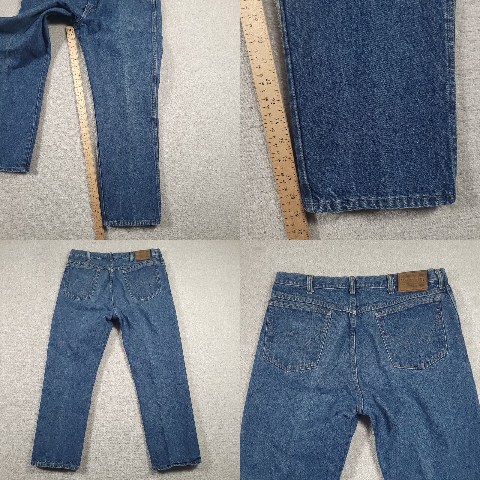 Wrangler Wrangler Rugged Wear Jeans Men's Blue Size 38x29 Straight Leg Classic Fit Denim Size US 38 / EU 54 - 8 Thumbnail