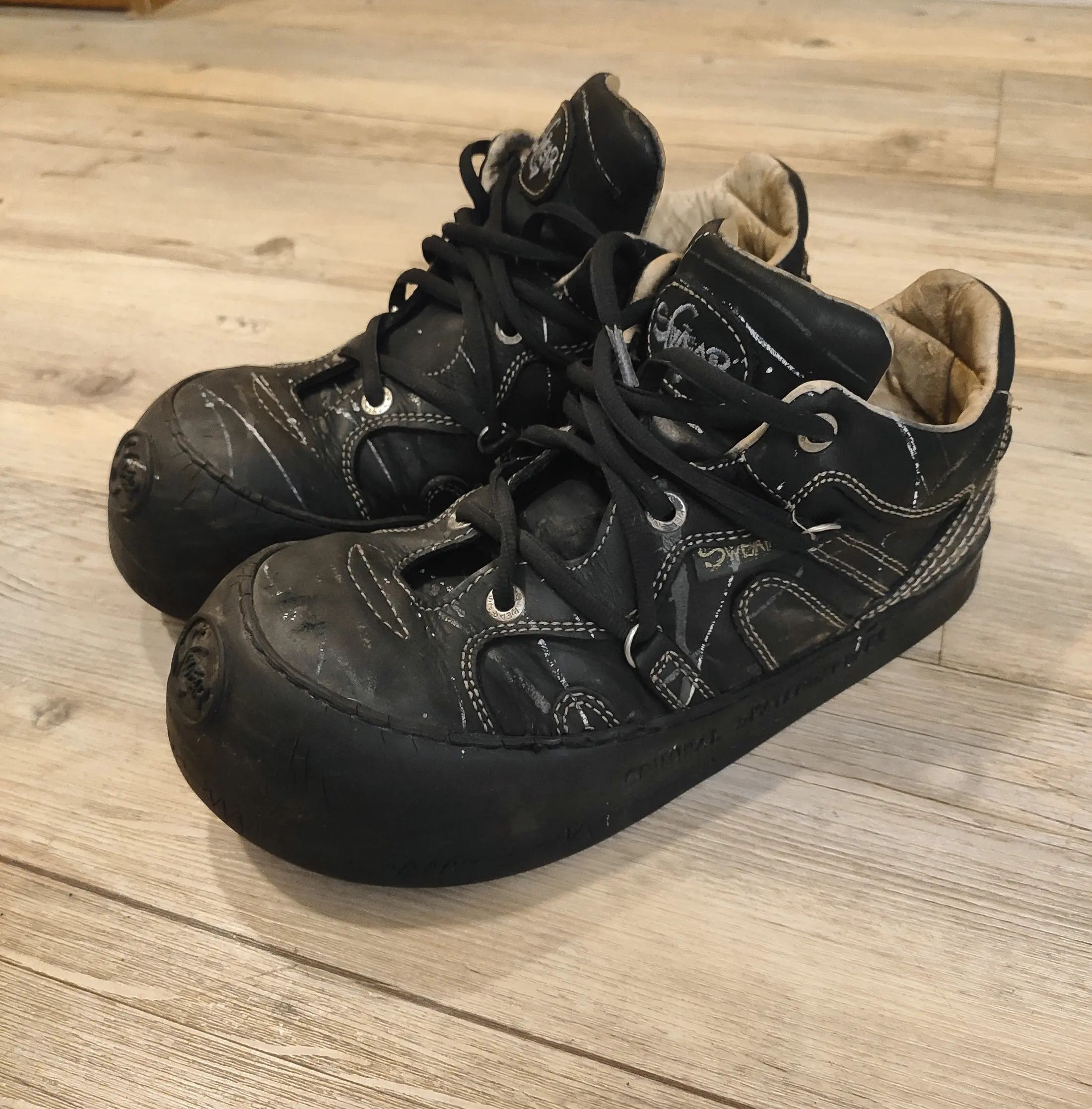SWEAR London × Vintage Swear London Street Mix 04 platform boots