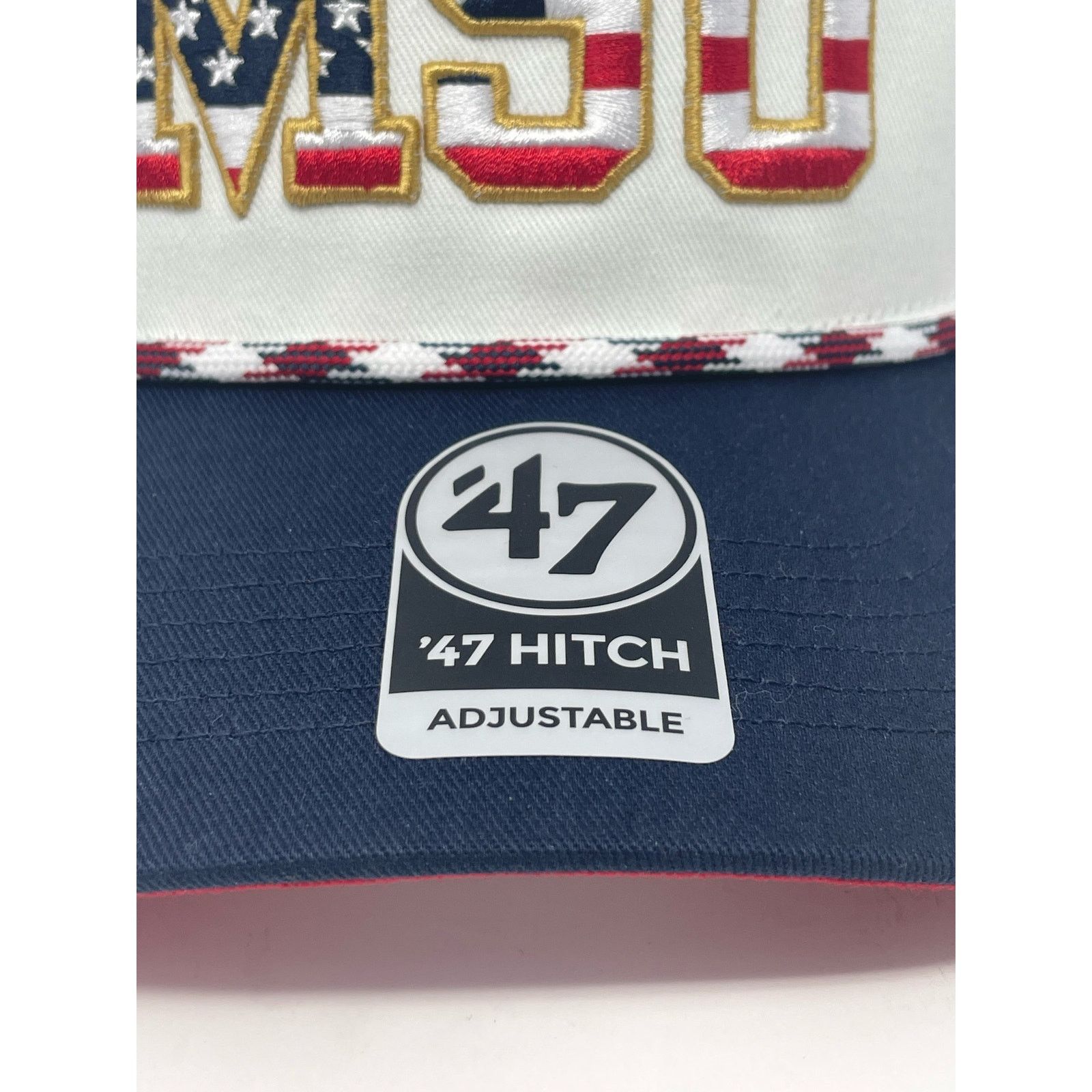 47 Brand ‘47 Men's Michigan State Spartans White Flag Adjustable Hat Size ONE SIZE - 3 Thumbnail