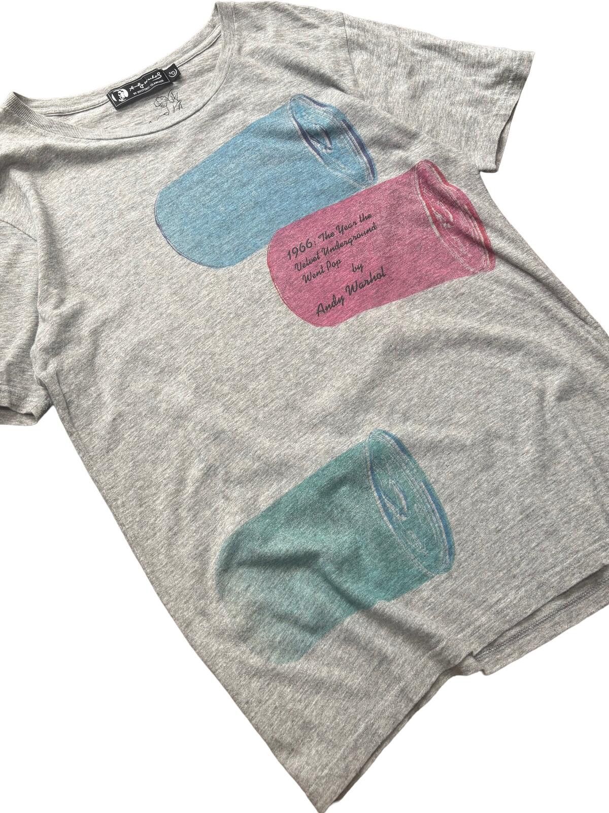Hysteric Glamour Hysteric Glamour Andy Warhol T Shirt Grey Small Size US S / EU 44-46 / 1 - 3 Thumbnail