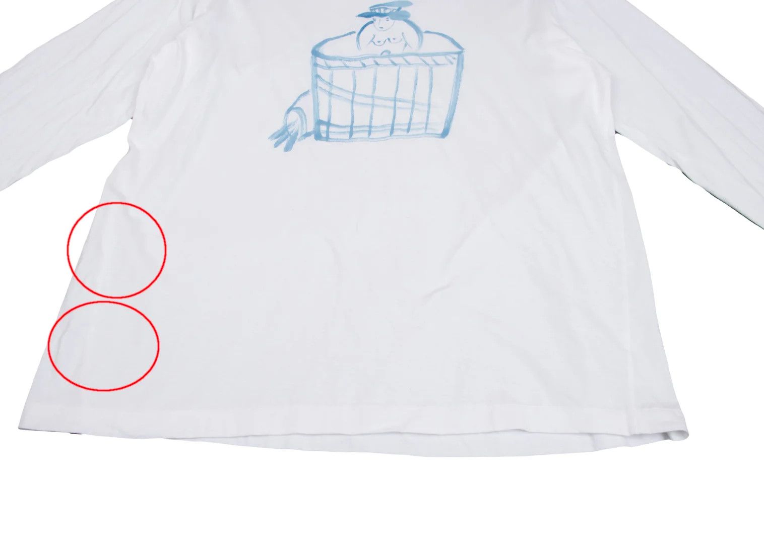 Yohji Yamamoto Yohji Yamamoto Drawing Print T-Shirt Size US M / EU 48-50 / 2 - 7 Thumbnail