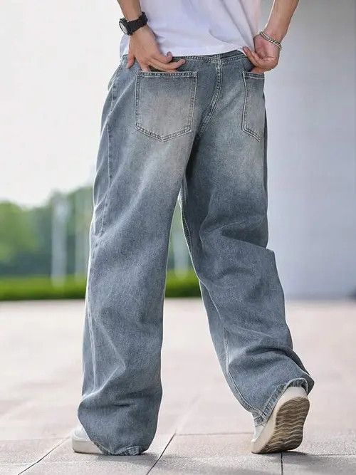Jean Skater Baggy Relaxed Fit Jeans 90s Size US 36 / EU 52 - 3 Thumbnail