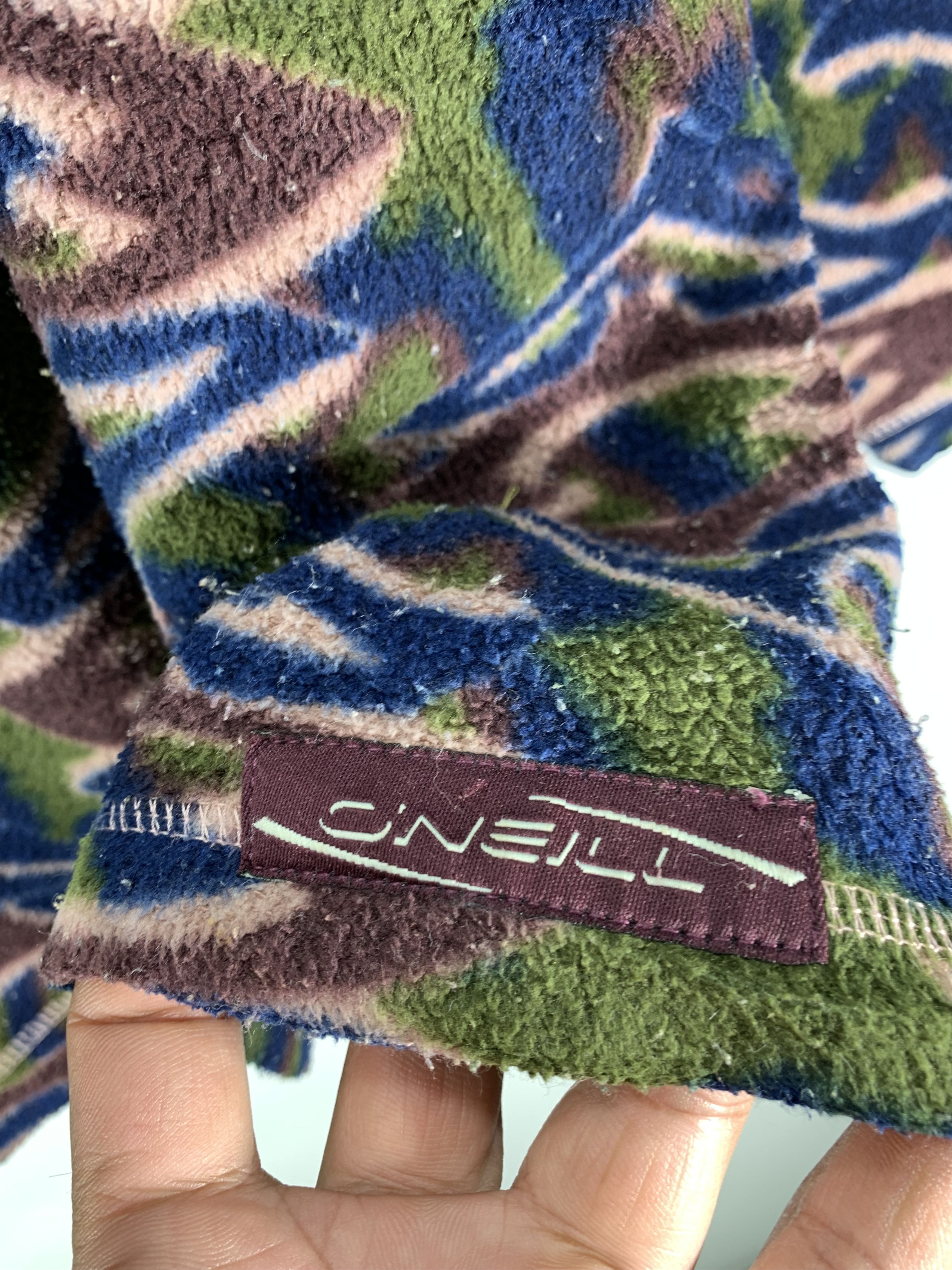 O'Neill × Vintage ⚡️Vintage Oneil Printed Fleece Polatec Size US L / EU 52-54 / 3 - 4 Thumbnail