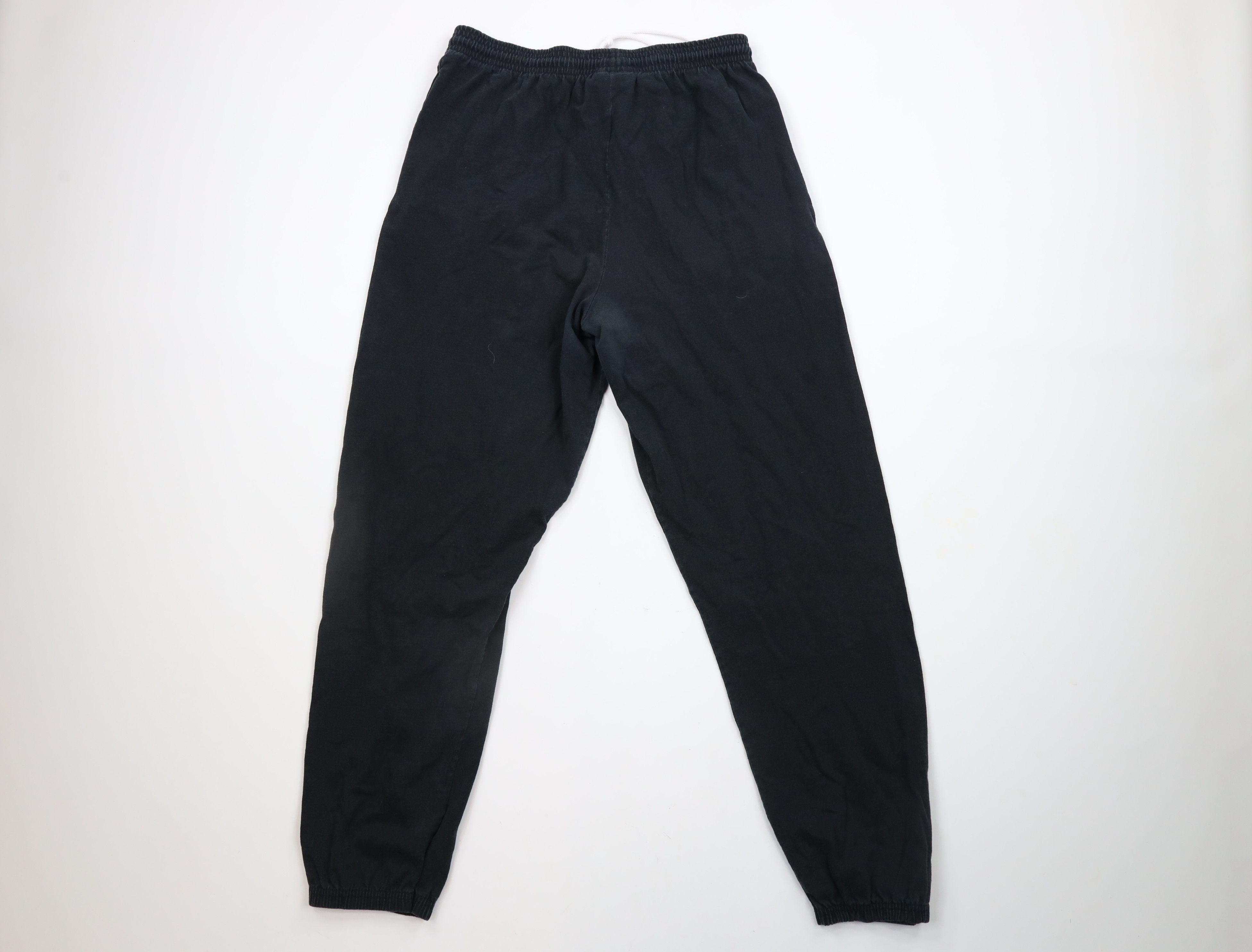Champion × Vintage Vintage Champion Lightweight Joggers Pants Black Cotton Size US 34 / EU 50 - 7 Thumbnail