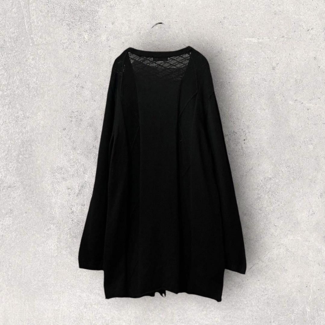 Yohji Yamamoto Yohji Yamamoto Pour Homme Long Cardigan Size US L / EU 52-54 / 3 - 6 Thumbnail