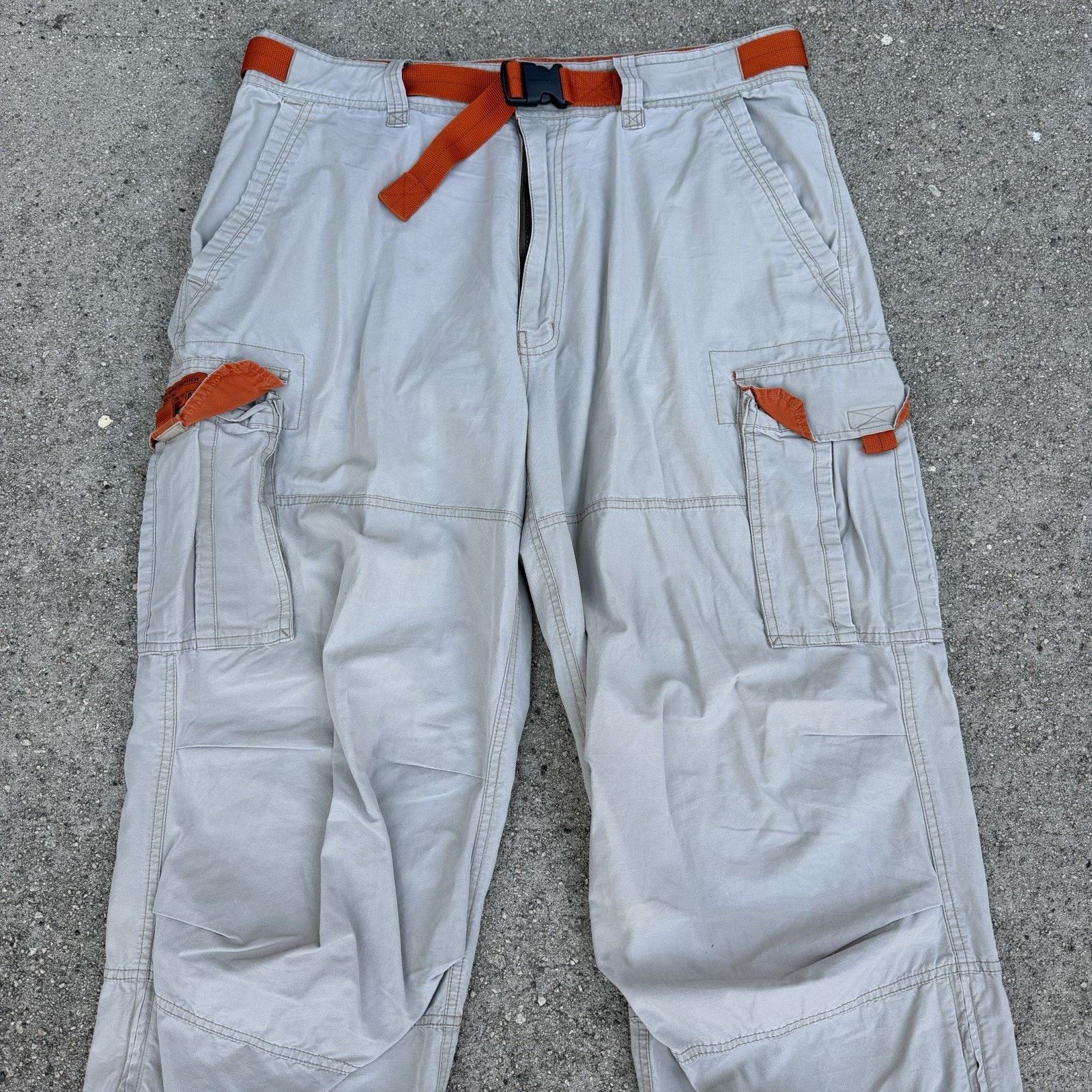 Abercrombie & Fitch Vintage Y2K Abercrombie & Fitch Paratroops Cargo Pants Size US 36 / EU 52 - 2 Thumbnail