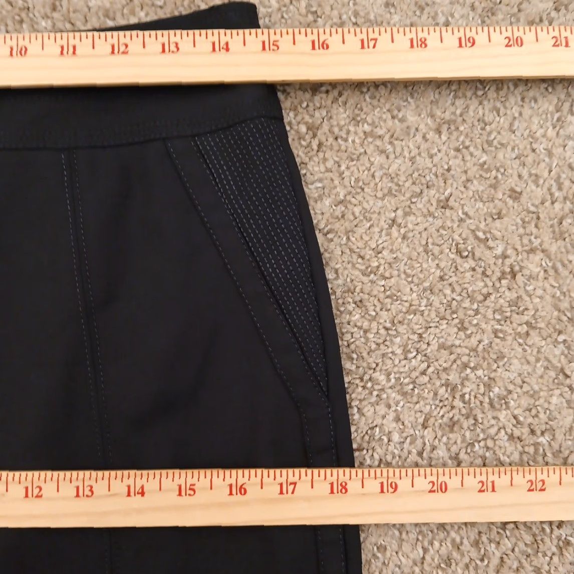 White House Black Market White House Black Market Skirt Size 6 Black Lined Slit Knee Length Pencil Straight Women Adults Regular Cotton Blend Vintage No Size 28" / US 6 / IT 42 - 3 Thumbnail