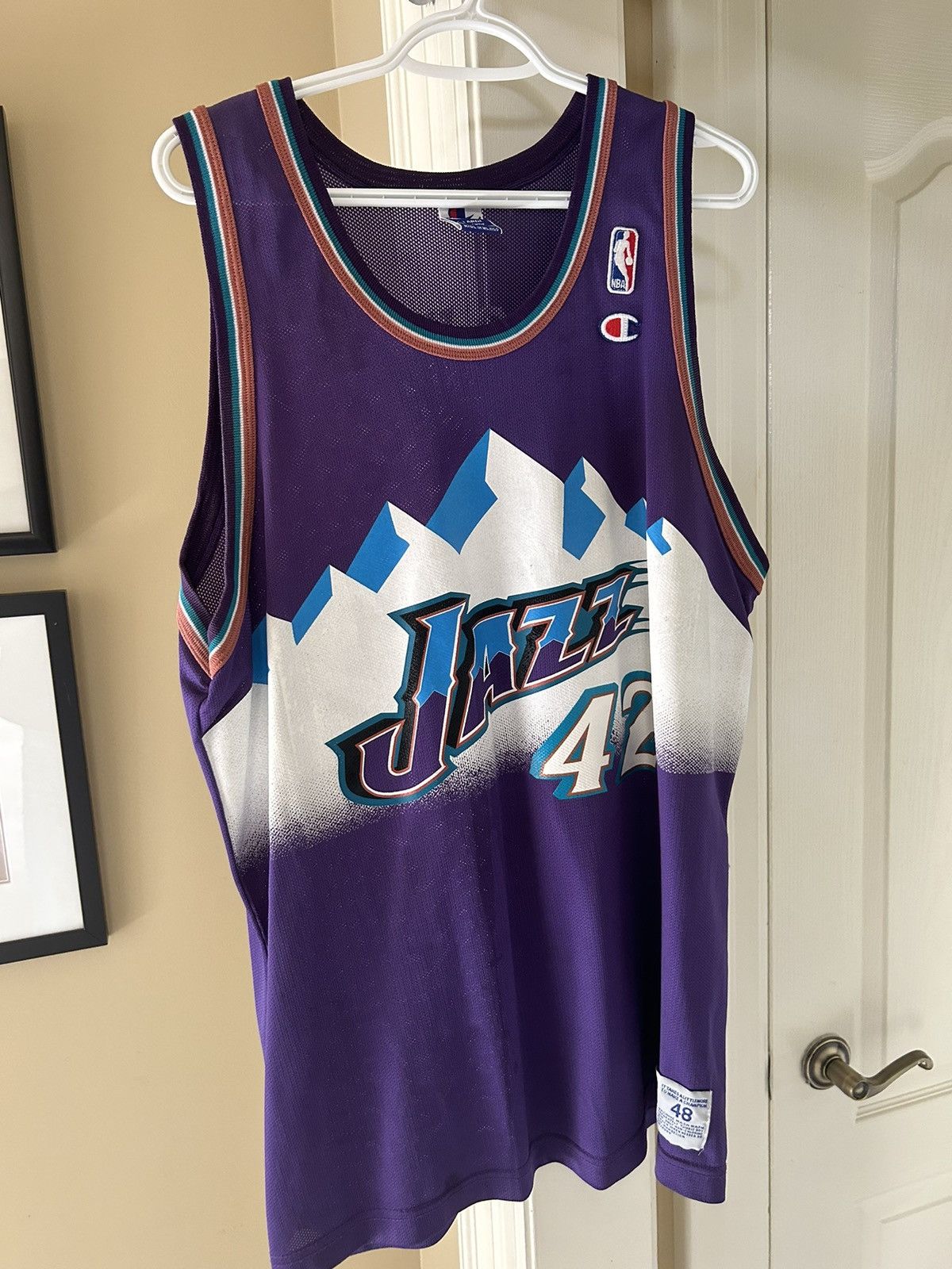 Champion Utah jazz nba jersey Marshall Size US XL / EU 56 / 4 - 1 Thumbnail