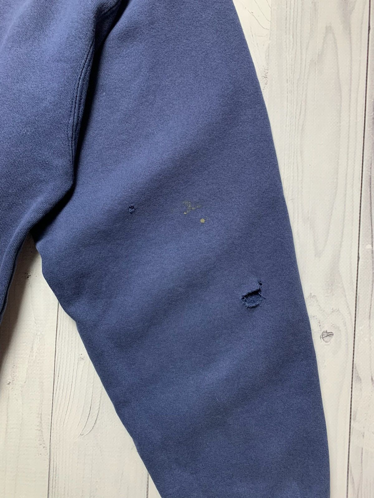 Nike × Vintage Vintage Nike sweatshirt logo distressed size L big logo Size US L / EU 52-54 / 3 - 12 Thumbnail