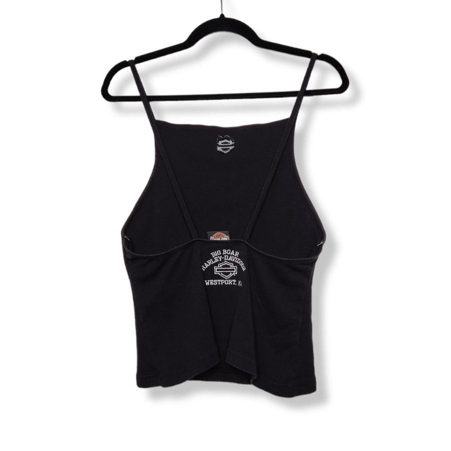 Harley Davidson Harley Davidson Tank Top Square Neck Spaghetti Strap HD Bike Size XL / US 12-14 / IT 48-50 - 6 Thumbnail