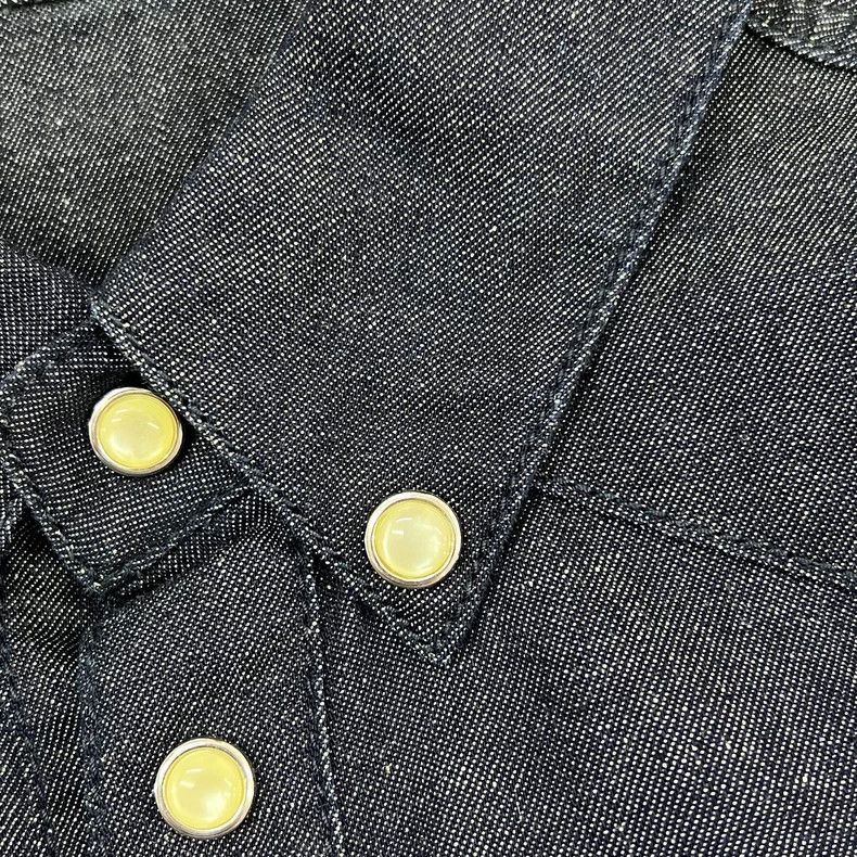 Givenchy Givenchy Size36 Denim shirt with logo on the back, classic Size XL / US 12-14 / IT 48-50 - 4 Thumbnail