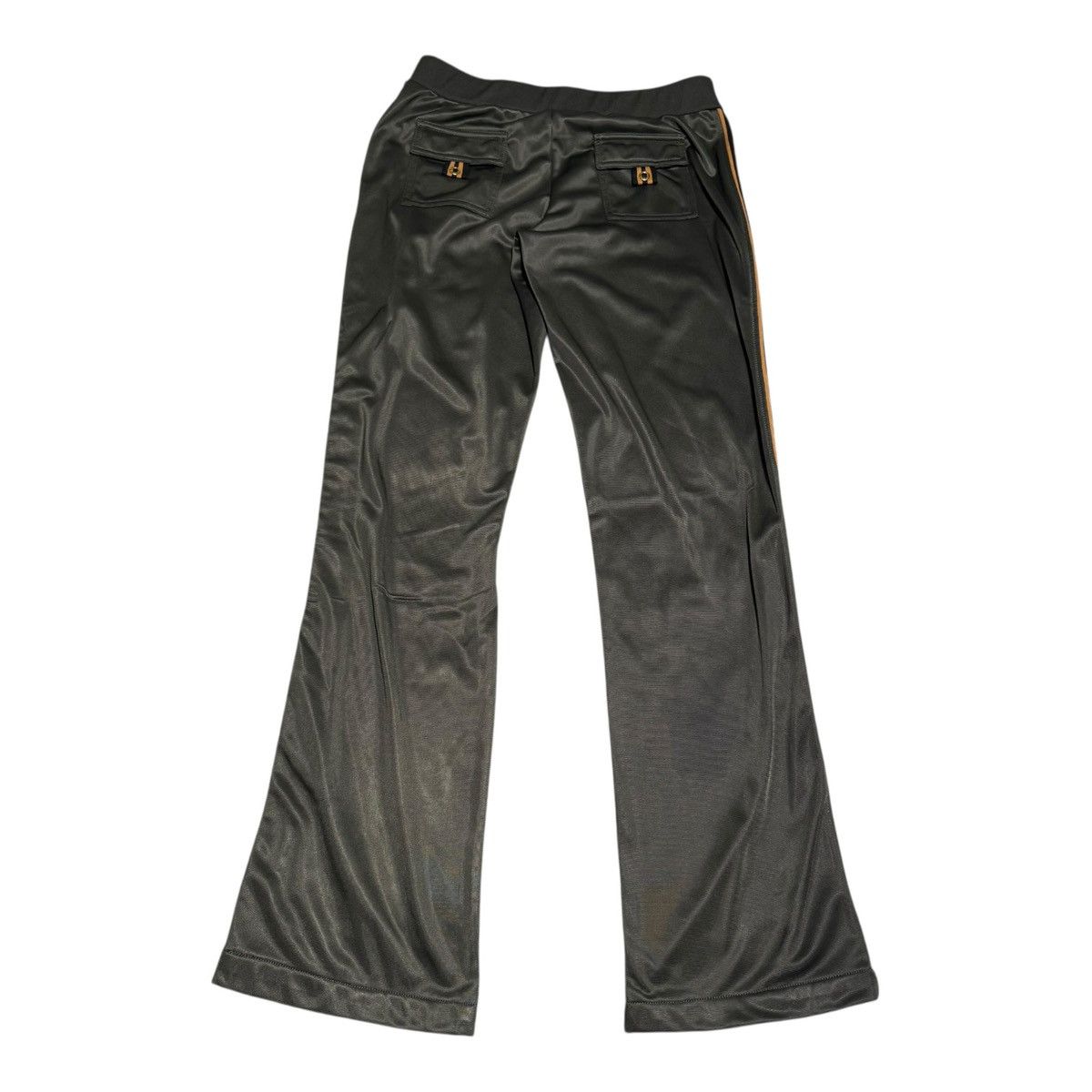 Coogi Coogi Luxury 100% Polyester Green Track Pants Women’s Large Size 30" / US 8 / IT 44 - 4 Thumbnail